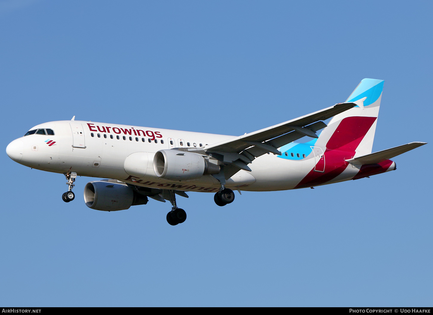 Aircraft Photo of D-ABGH | Airbus A319-112 | Eurowings | AirHistory.net #425563