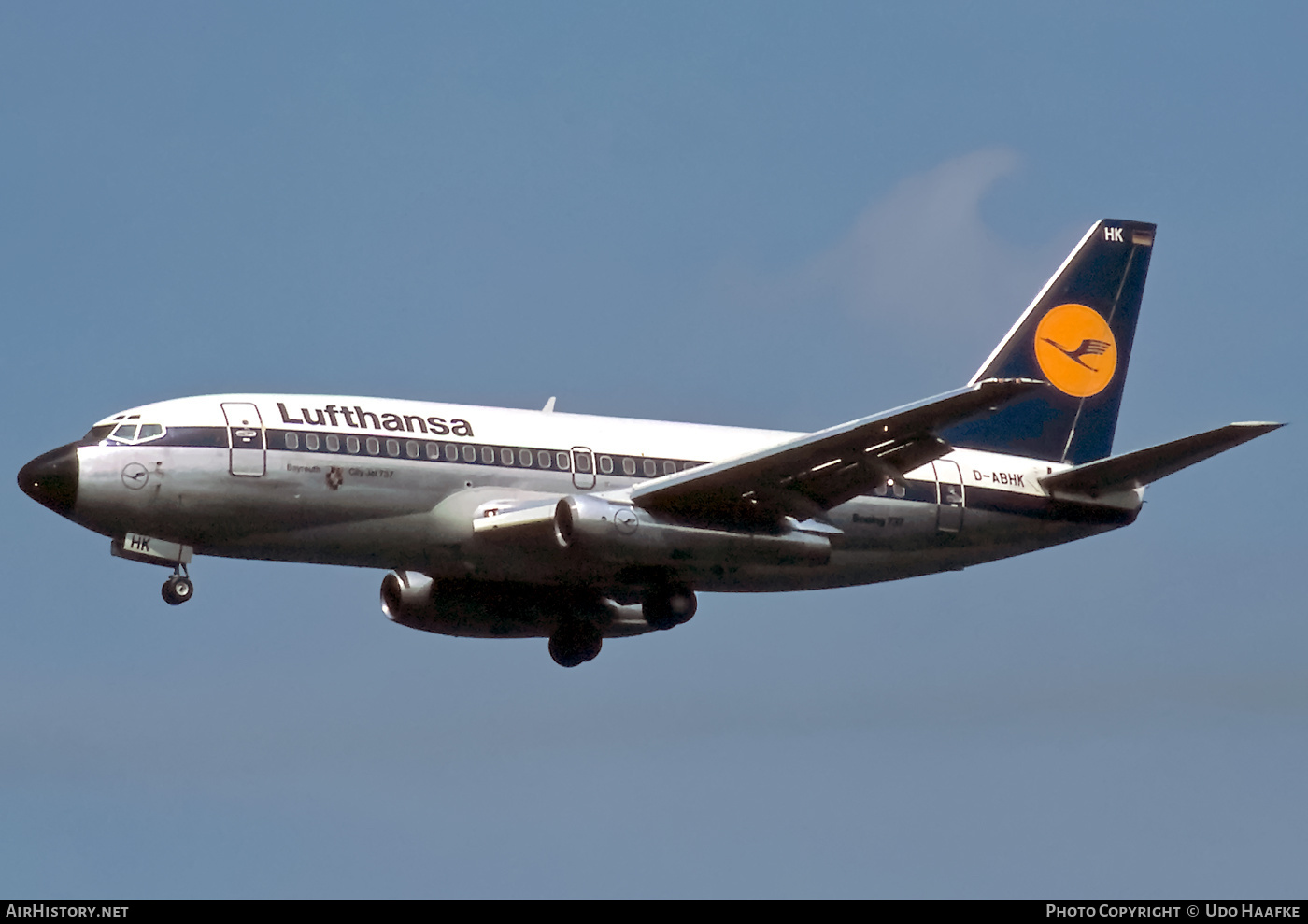 Aircraft Photo of D-ABHK | Boeing 737-230/Adv | Lufthansa | AirHistory.net #425572