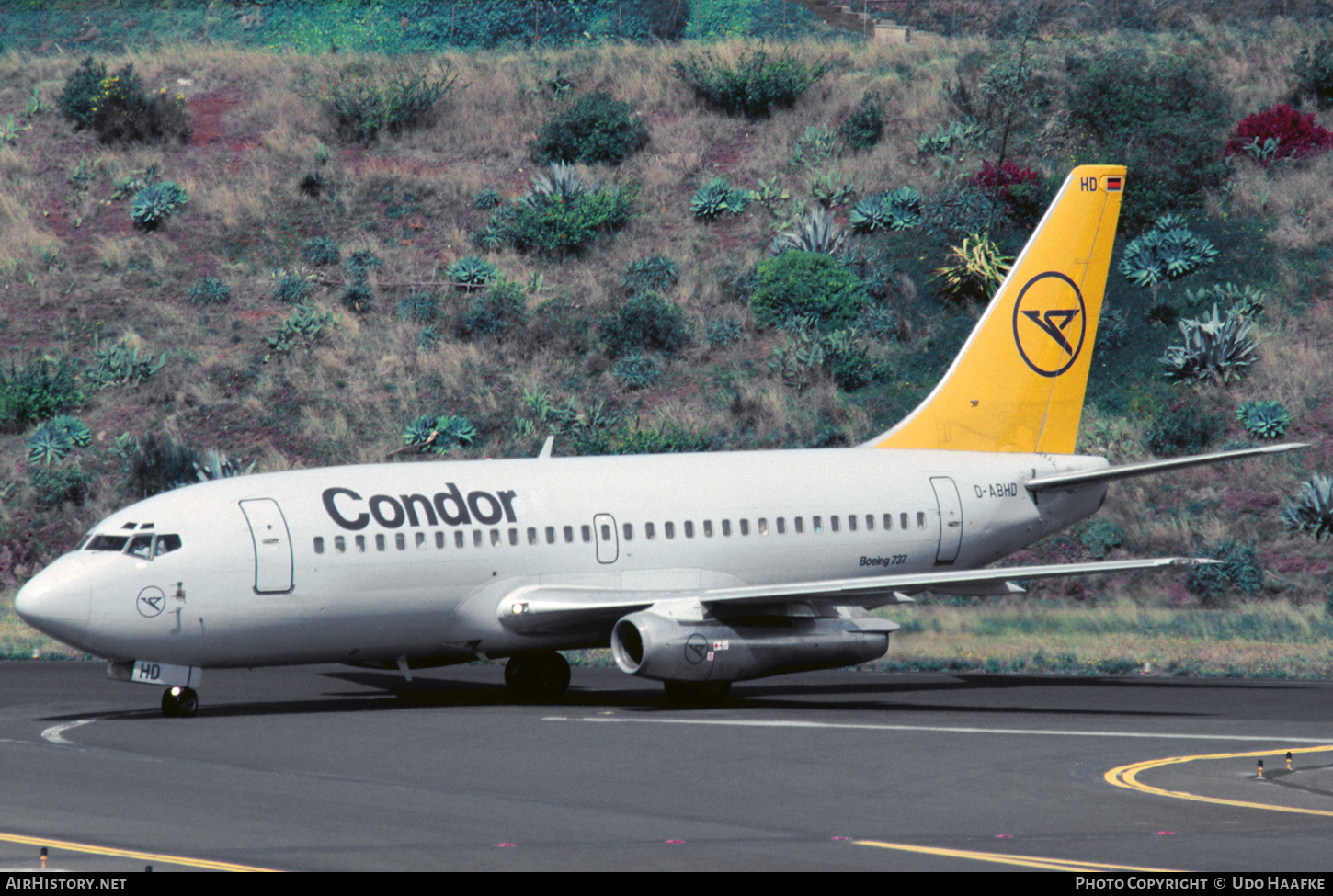 Aircraft Photo of D-ABHD | Boeing 737-230/Adv | Condor Flugdienst | AirHistory.net #425577