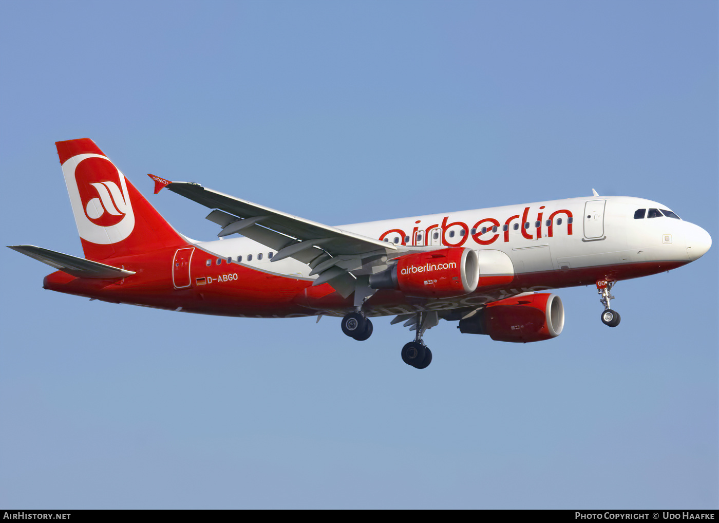 Aircraft Photo of D-ABGO | Airbus A319-112 | Air Berlin | AirHistory.net #425580