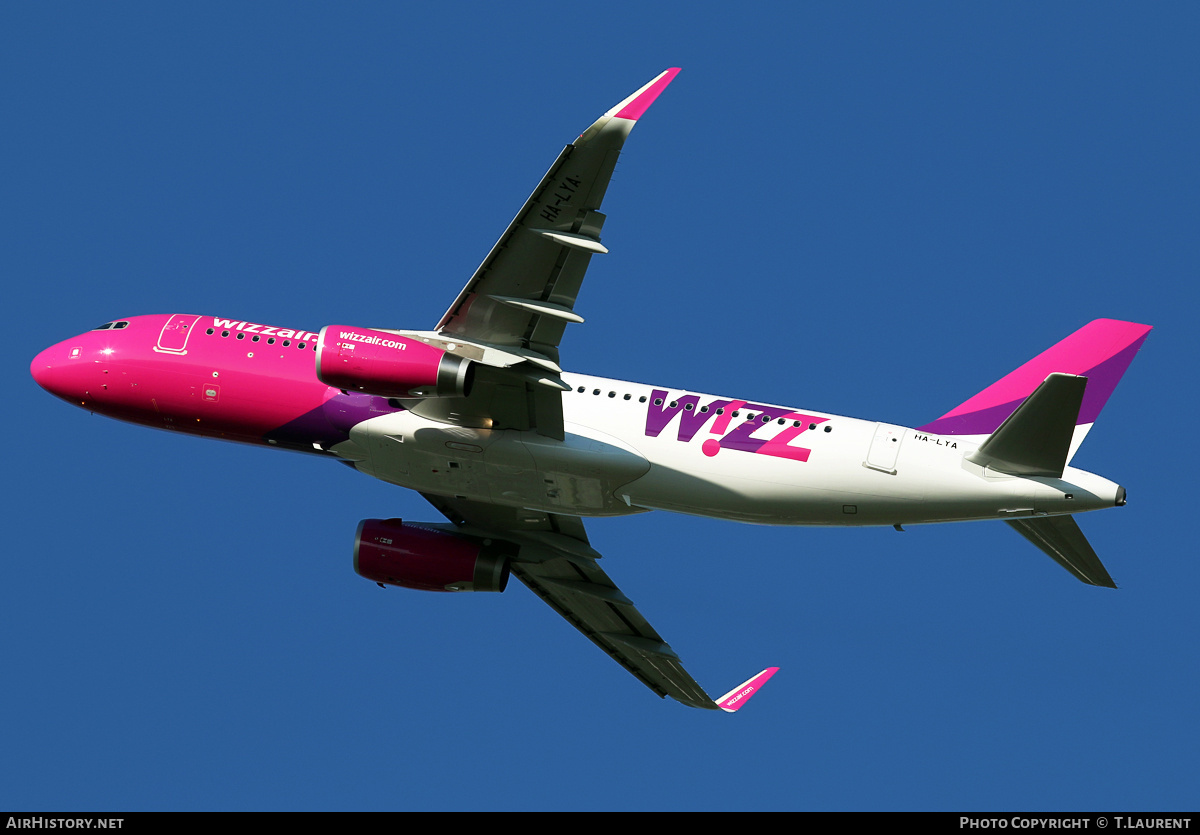 Aircraft Photo of HA-LYA | Airbus A320-232 | Wizz Air | AirHistory.net #425593