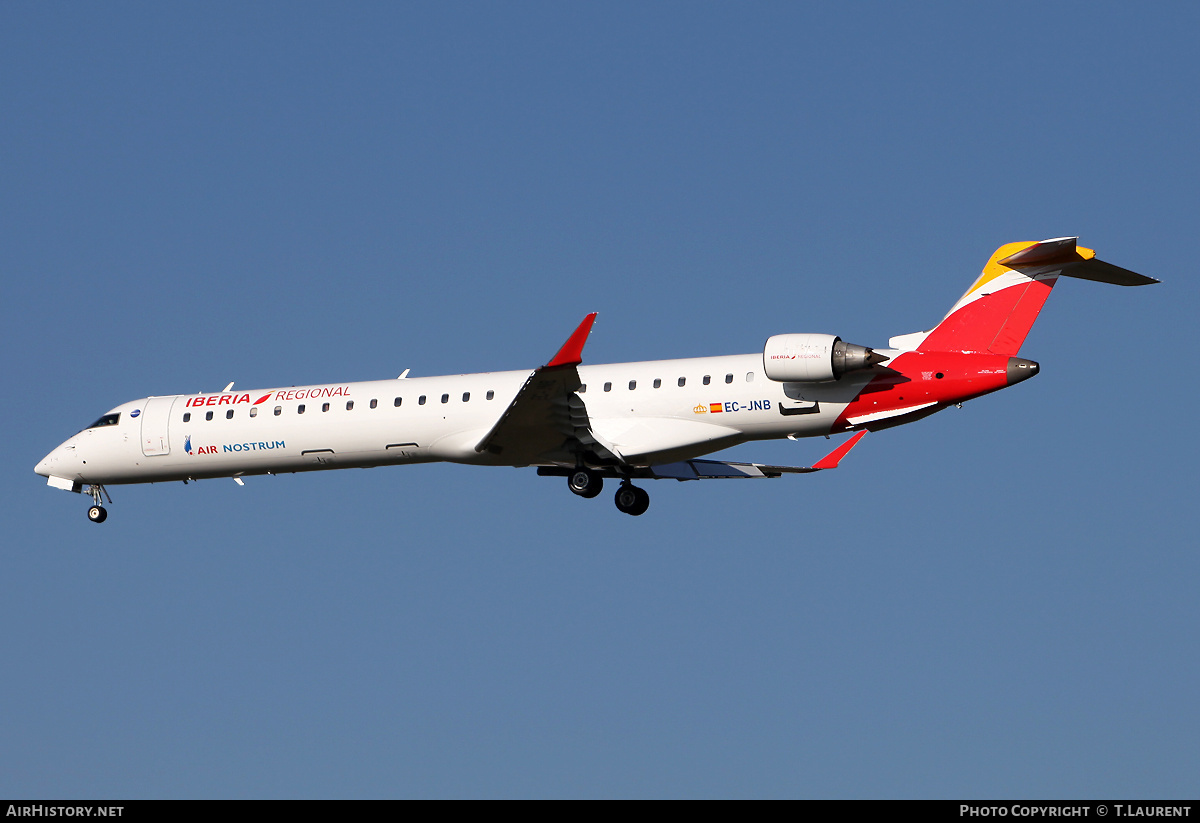 Aircraft Photo of EC-JNB | Bombardier CRJ-900 (CL-600-2D24) | Iberia Regional | AirHistory.net #425595