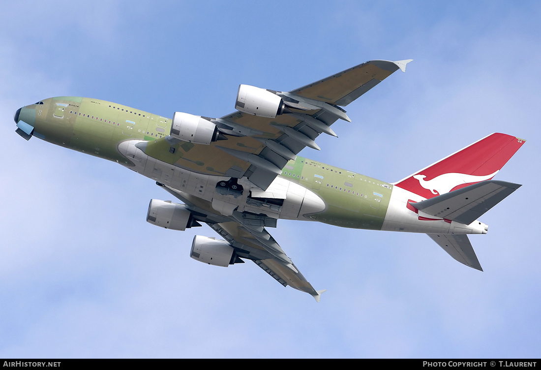 Aircraft Photo of F-WWSK | Airbus A380-842 | Qantas | AirHistory.net #425596
