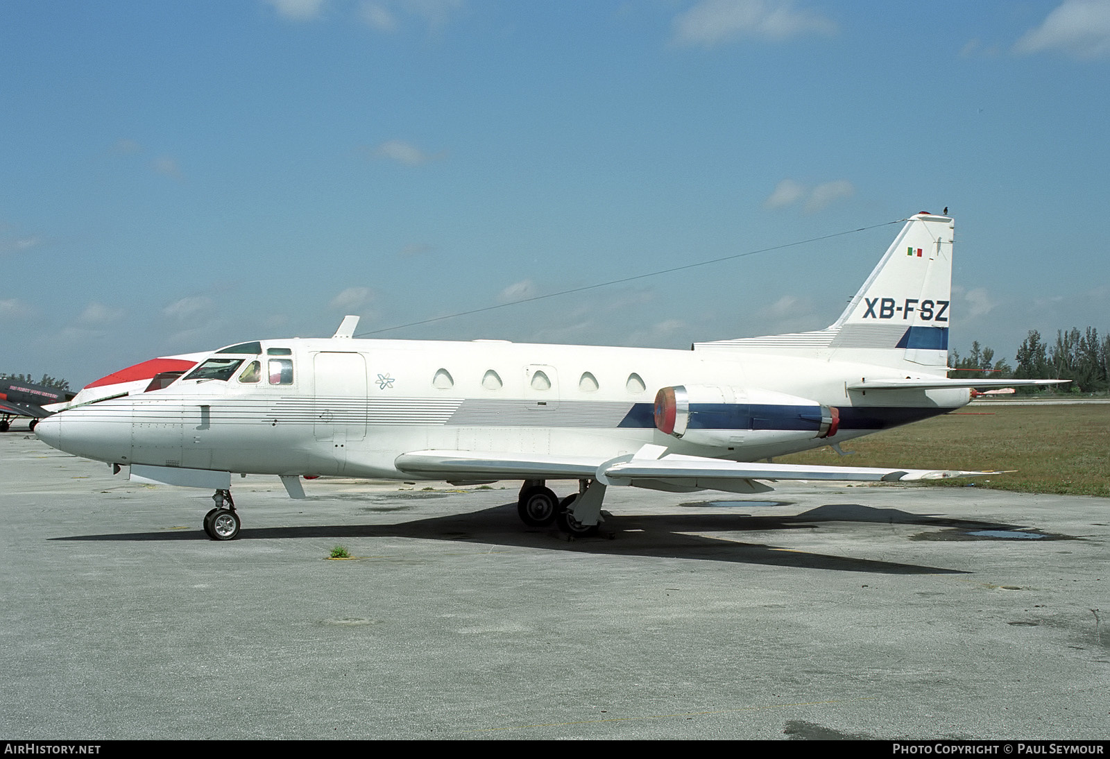 Aircraft Photo of XB-FSZ | North American Rockwell NA-306 Sabreliner 60A | AirHistory.net #425609