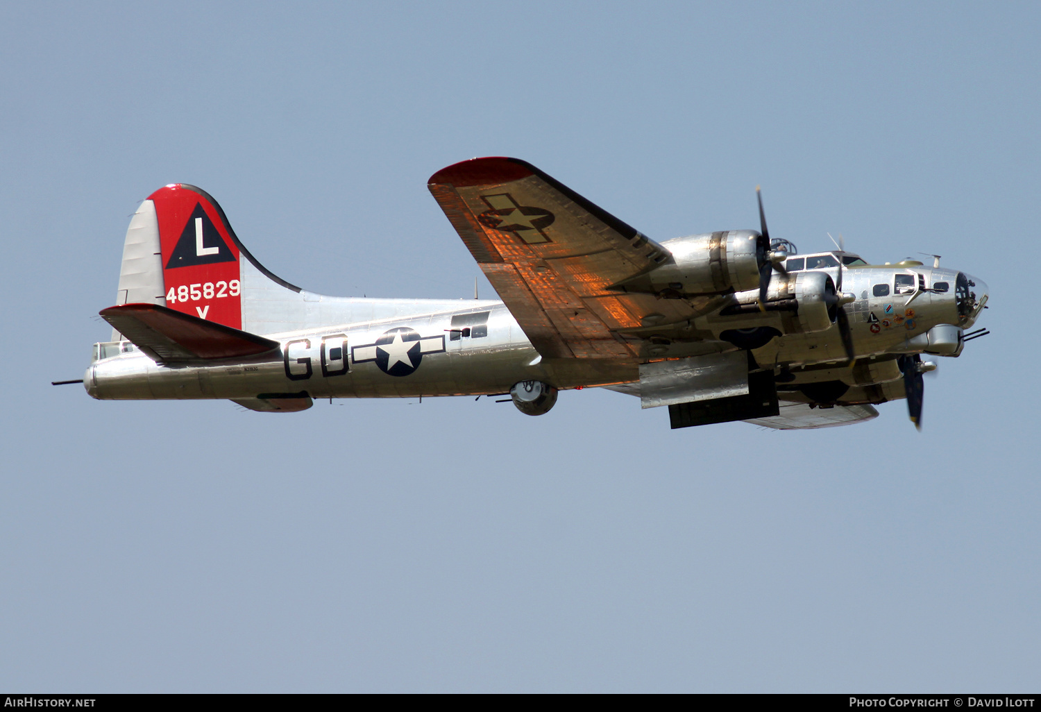 Aircraft Photo of N3193G / 485829 | Boeing B-17G Flying Fortress | USA - Air Force | AirHistory.net #425631