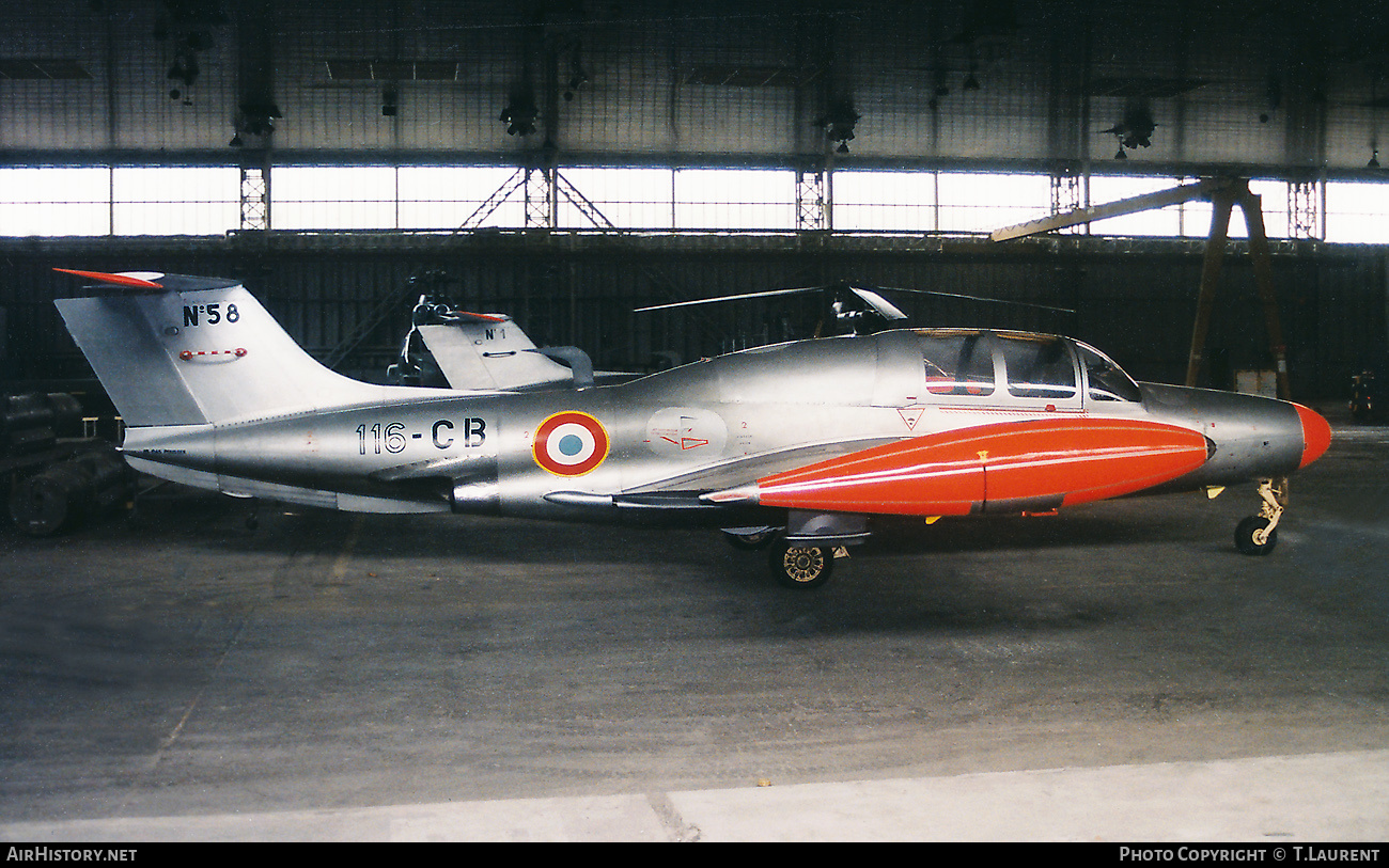 Aircraft Photo of 58 | Morane-Saulnier MS-760 Paris IR | France - Air Force | AirHistory.net #425636