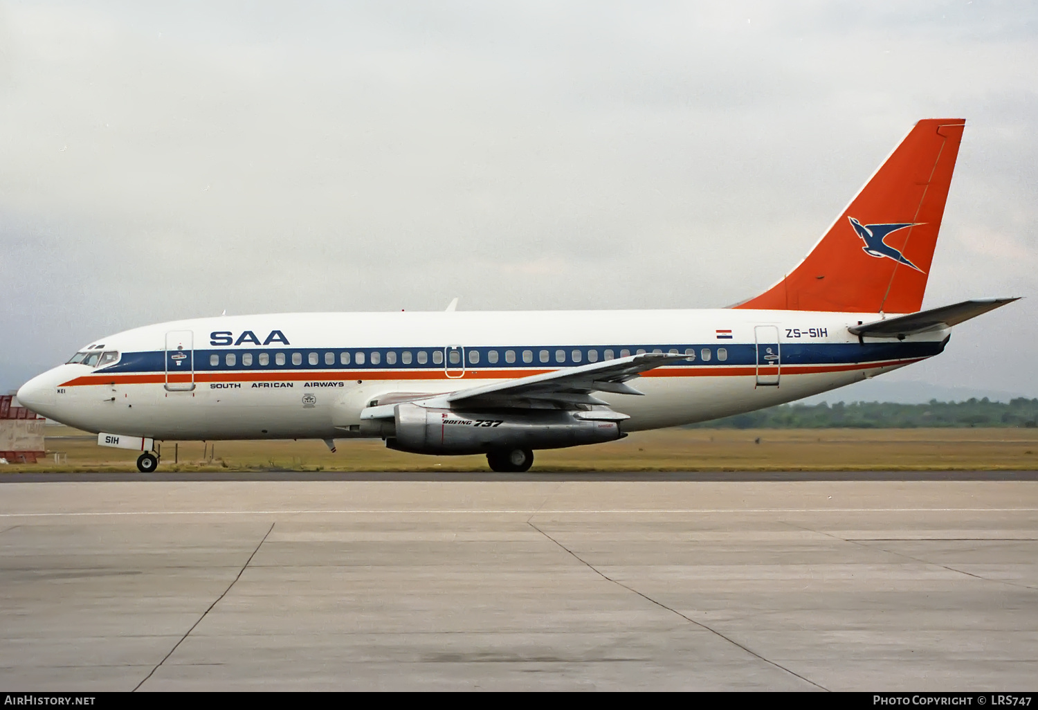 Aircraft Photo of ZS-SIH | Boeing 737-244/Adv | South African Airways - Suid-Afrikaanse Lugdiens | AirHistory.net #425638