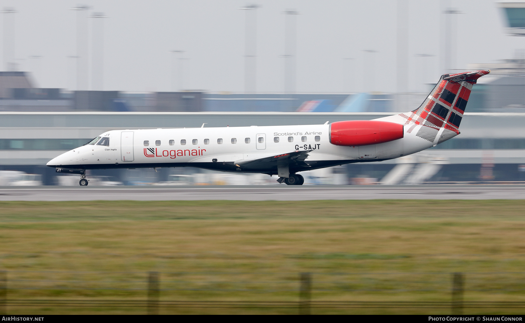 Aircraft Photo of G-SAJT | Embraer ERJ-135ER (EMB-135ER) | Loganair | AirHistory.net #425641