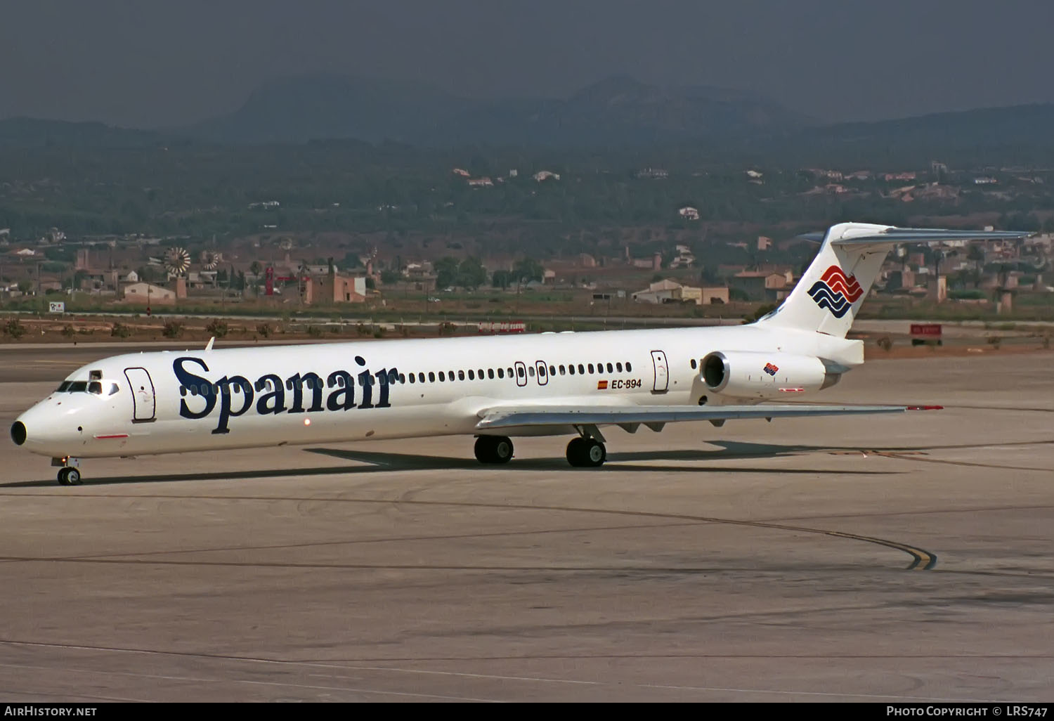 Aircraft Photo of EC-894 | McDonnell Douglas MD-82 (DC-9-82) | Spanair | AirHistory.net #425647