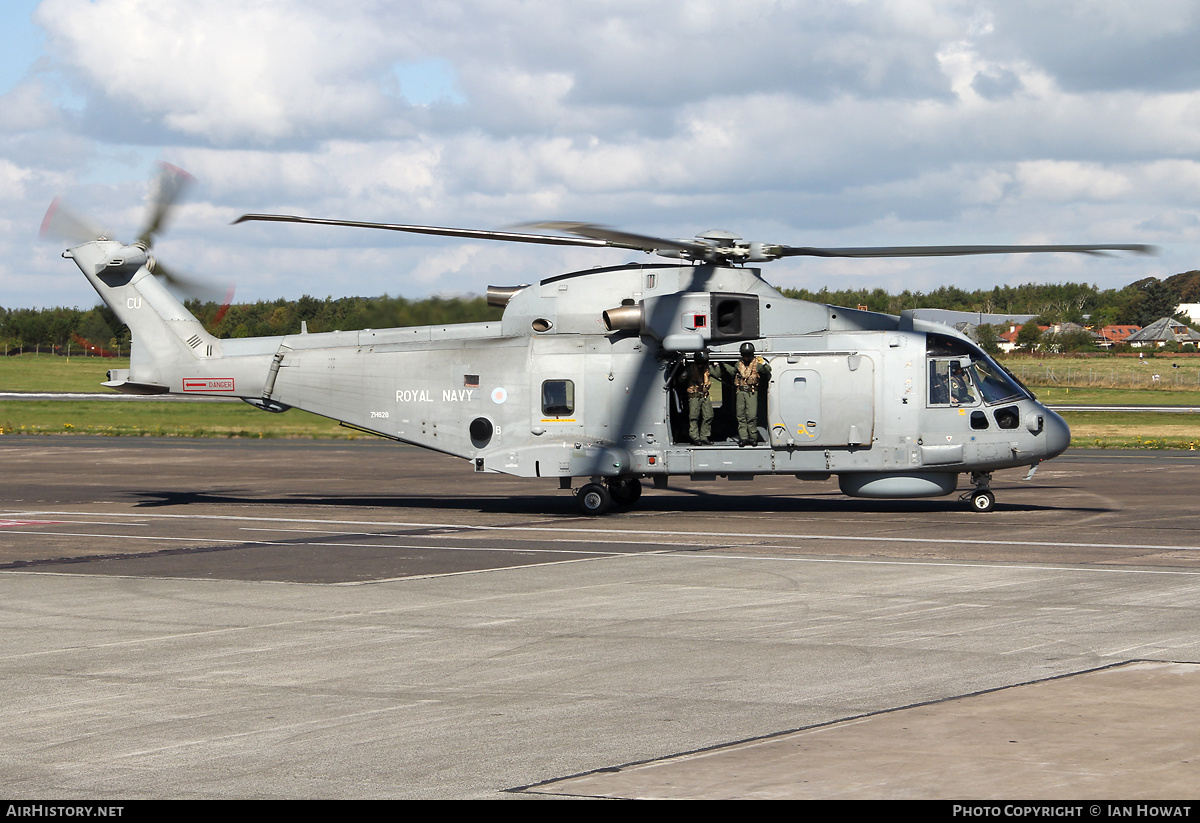 Aircraft Photo of ZH828 | EHI EH101-111 Merlin HM2 | UK - Navy | AirHistory.net #425653