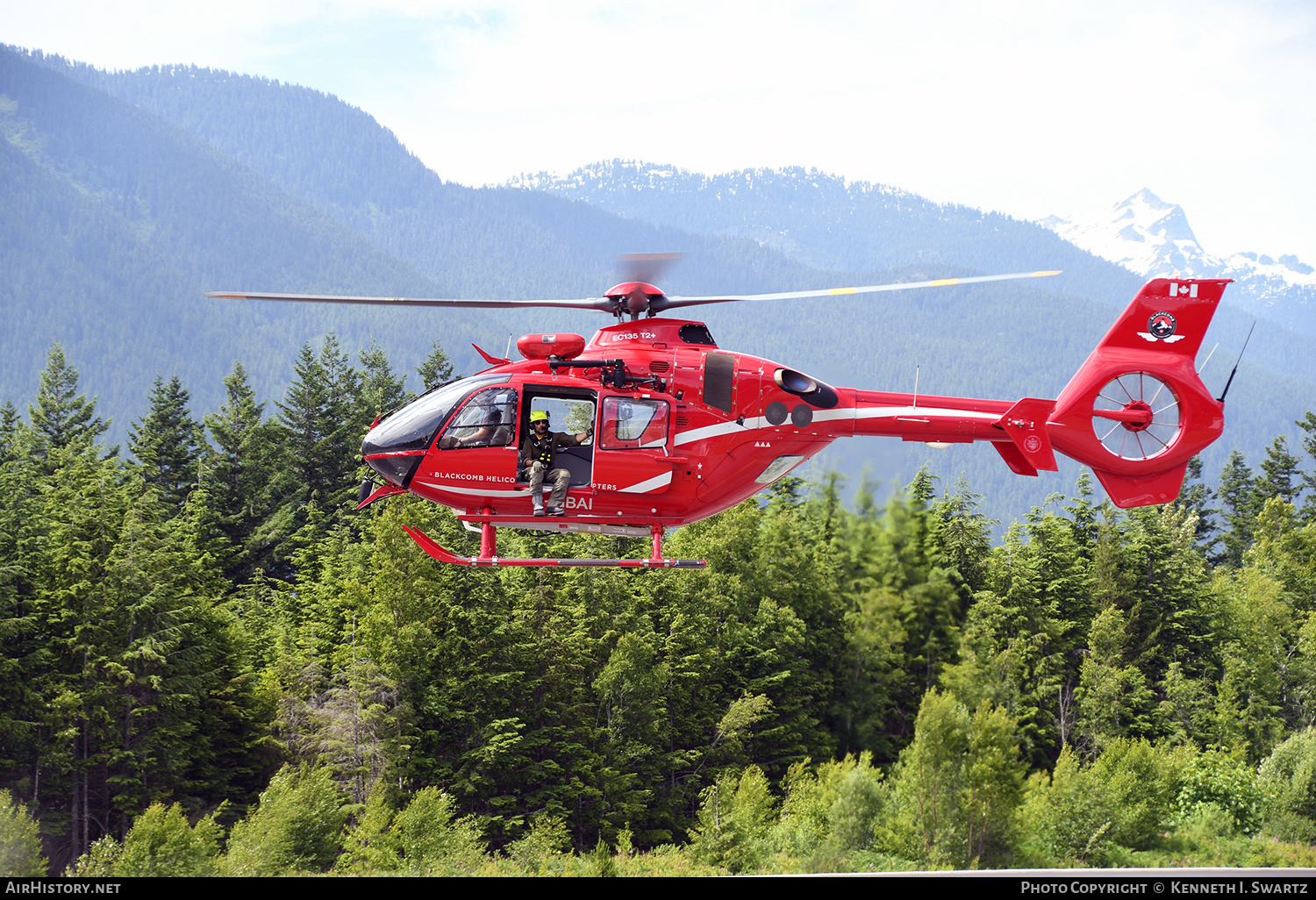 Aircraft Photo of C-GBAI | Eurocopter EC-135T-2+ | Blackcomb Helicopters | AirHistory.net #425664