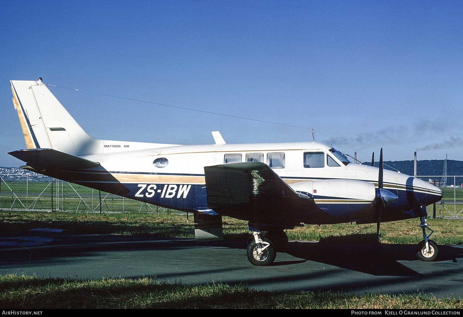 Aircraft Photo of ZS-IBW | Beech 70 Queen Air | Mattioda Air | AirHistory.net #425666
