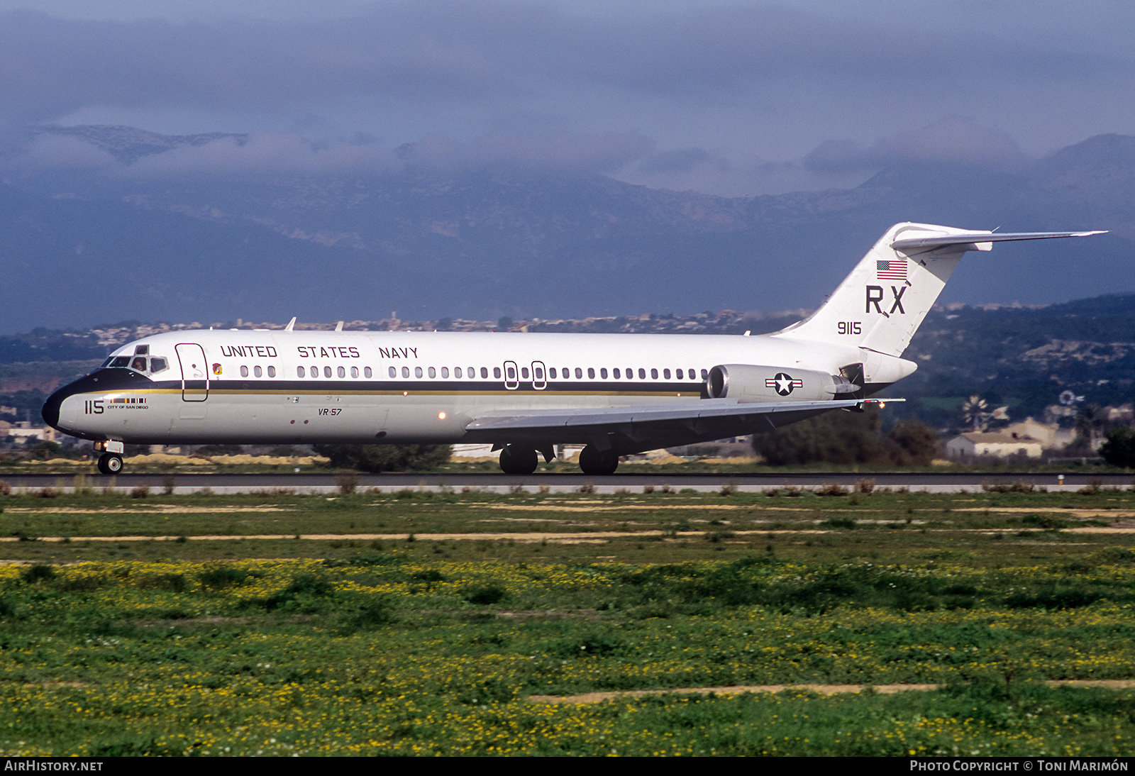 Aircraft Photo of 159115 / 9115 | McDonnell Douglas C-9B Skytrain II | USA - Navy | AirHistory.net #425679