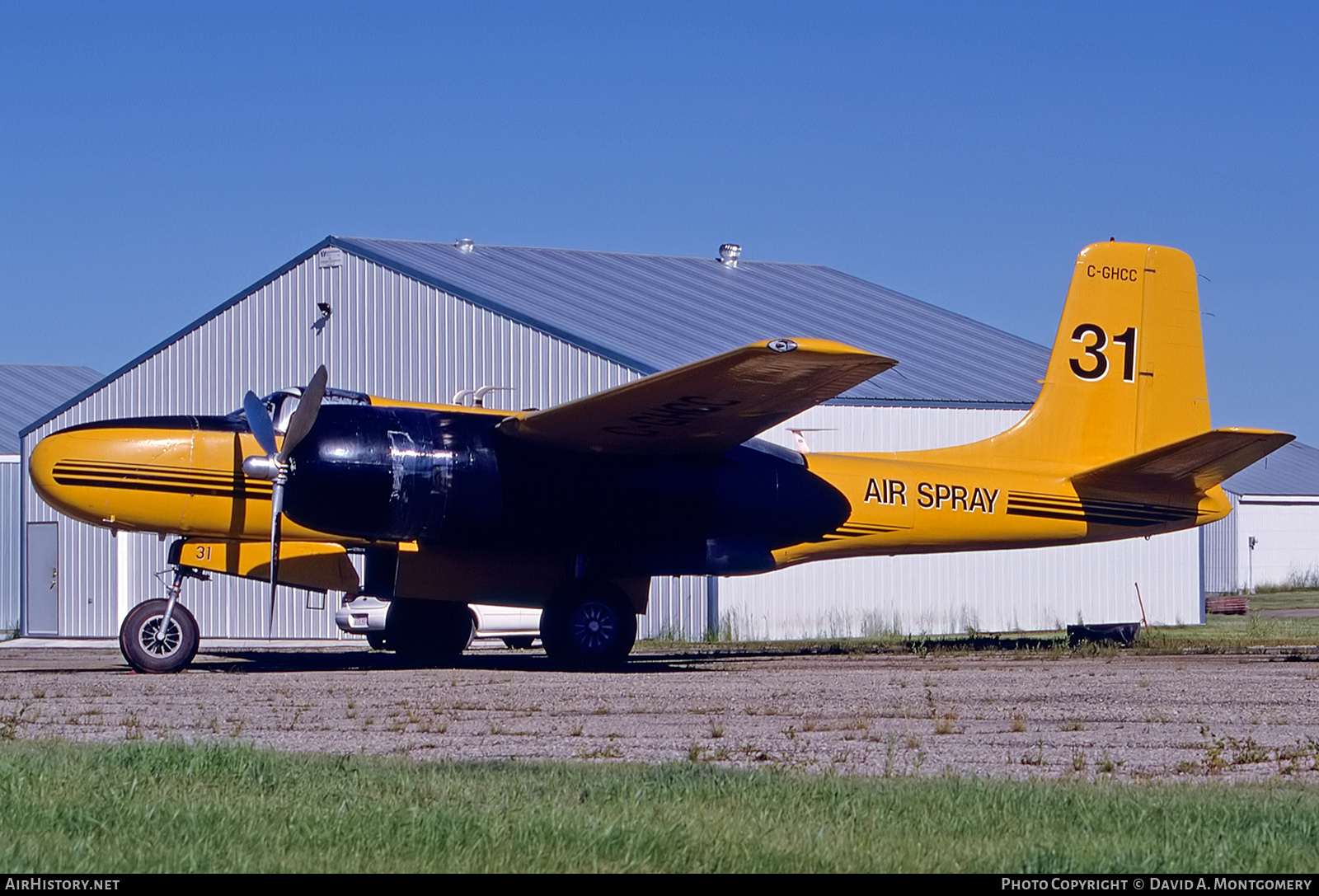Aircraft Photo of C-GHCC | Douglas B-26/AT Invader | Air Spray | AirHistory.net #425682