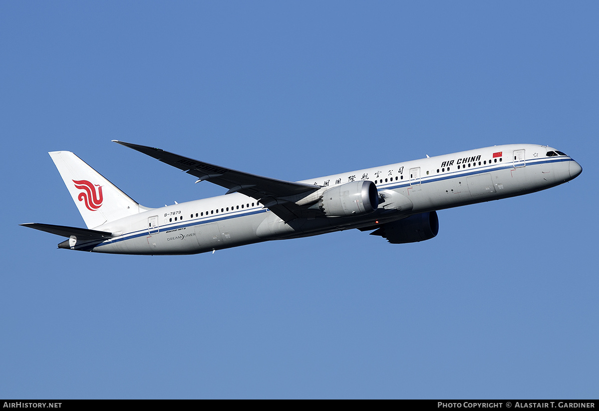 Aircraft Photo of B-7879 | Boeing 787-9 Dreamliner | Air China | AirHistory.net #425690