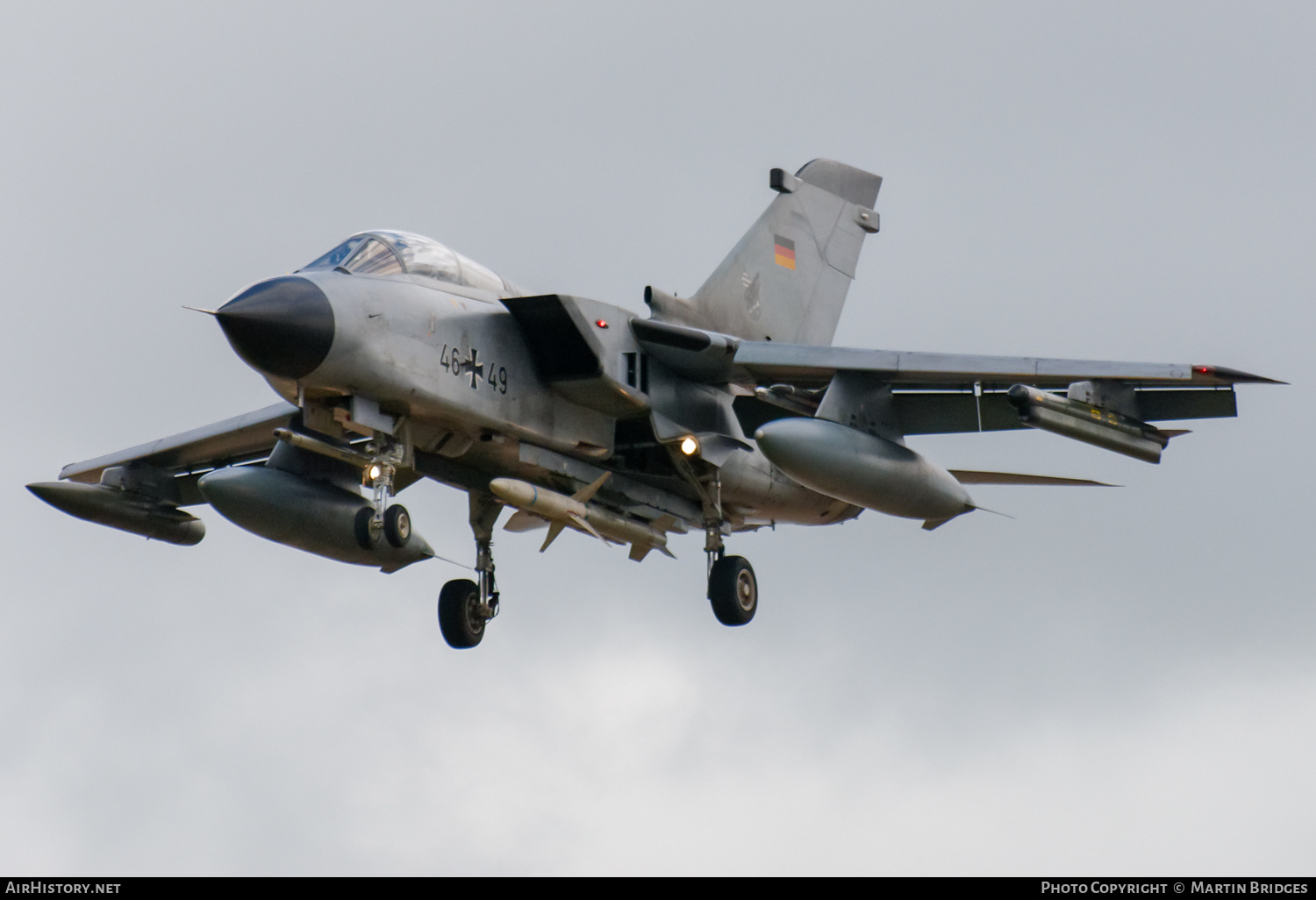 Aircraft Photo of 4649 | Panavia Tornado ECR | Germany - Air Force | AirHistory.net #425694