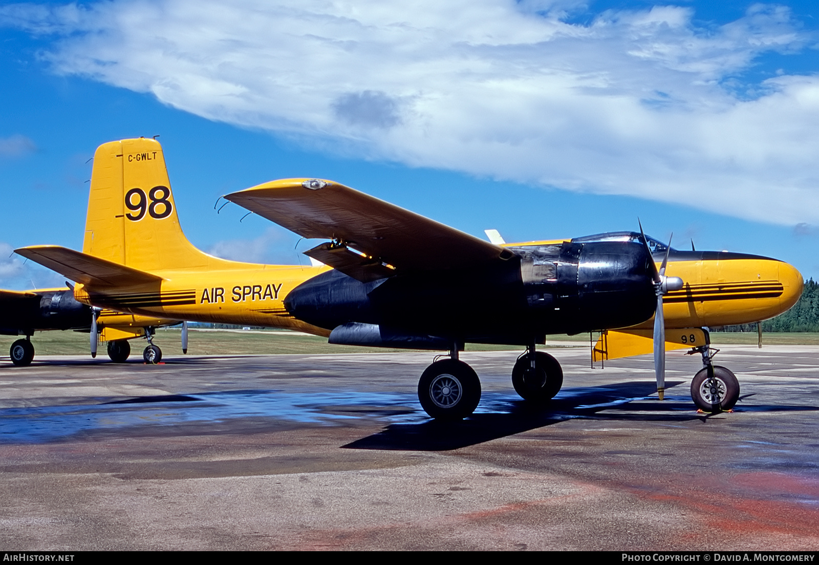 Aircraft Photo of C-GWLT | Douglas B-26/AT Invader | Air Spray | AirHistory.net #425710