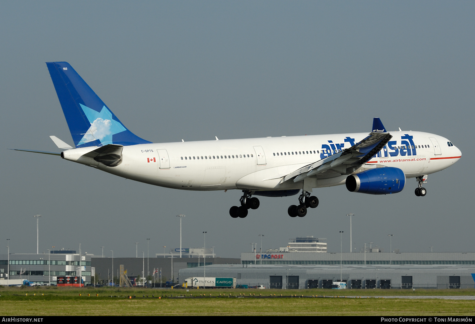 Aircraft Photo of C-GPTS | Airbus A330-243 | Air Transat | AirHistory.net #425720