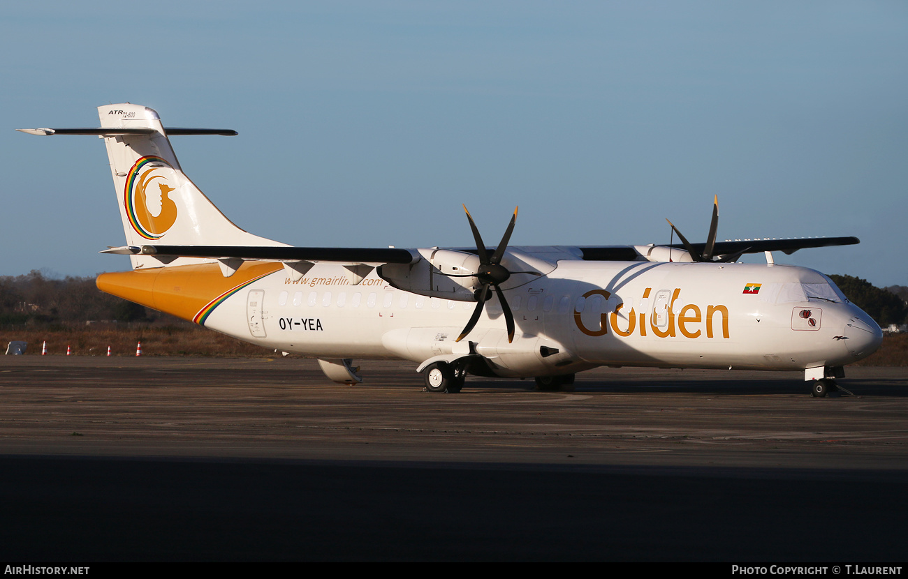 Aircraft Photo of OY-YEA | ATR ATR-72-600 (ATR-72-212A) | Golden Myanmar Airlines | AirHistory.net #425723