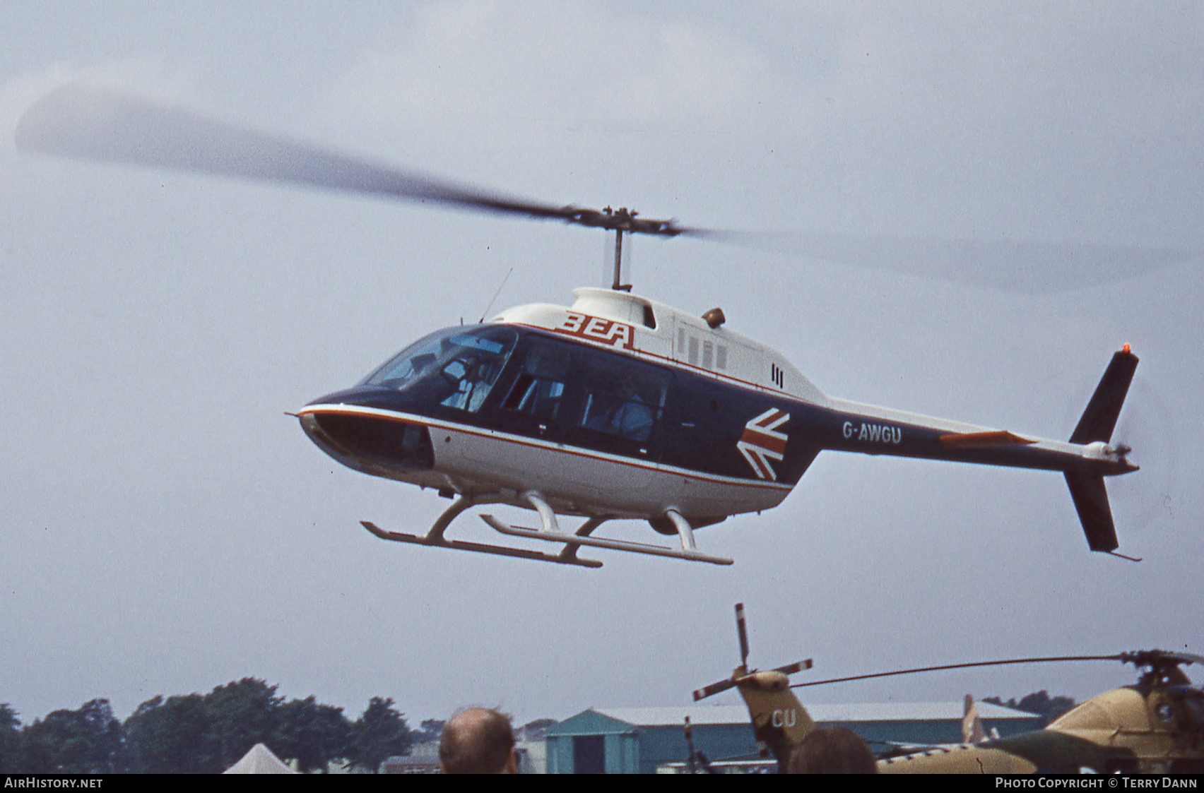 Aircraft Photo of G-AWGU | Bell AB-206B JetRanger II | BEA - British European Airways | AirHistory.net #425729