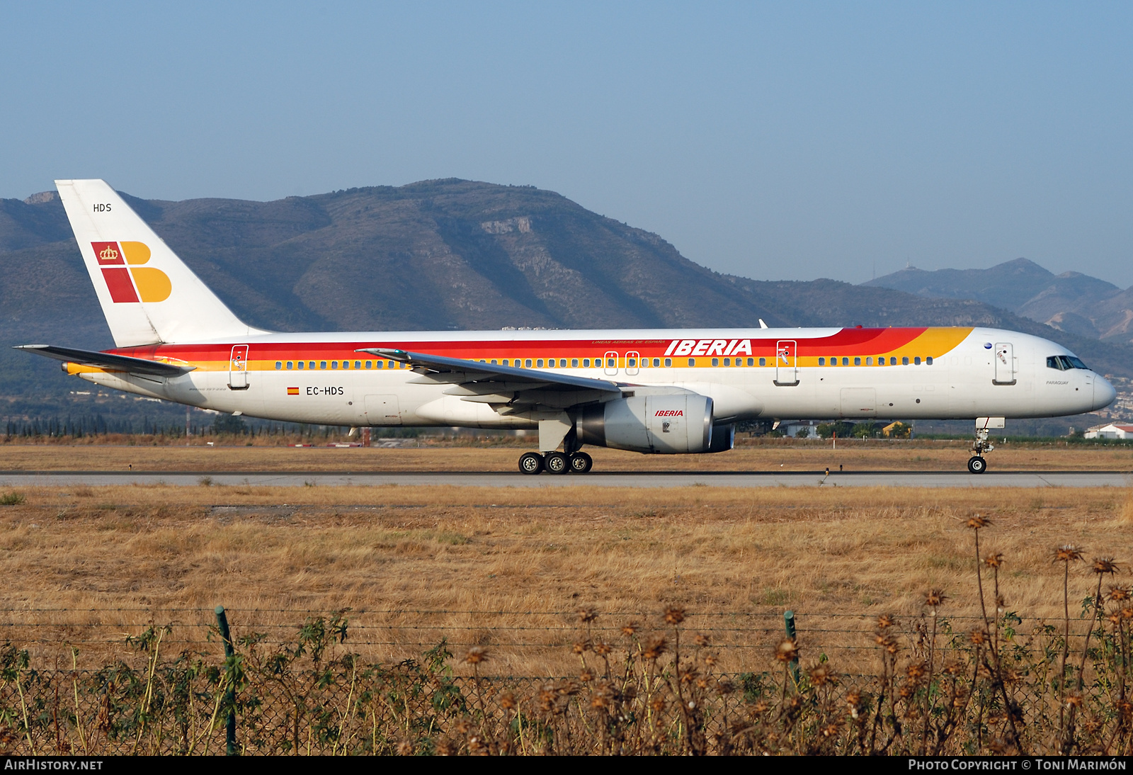 Aircraft Photo of EC-HDS | Boeing 757-256 | Iberia | AirHistory.net #425755