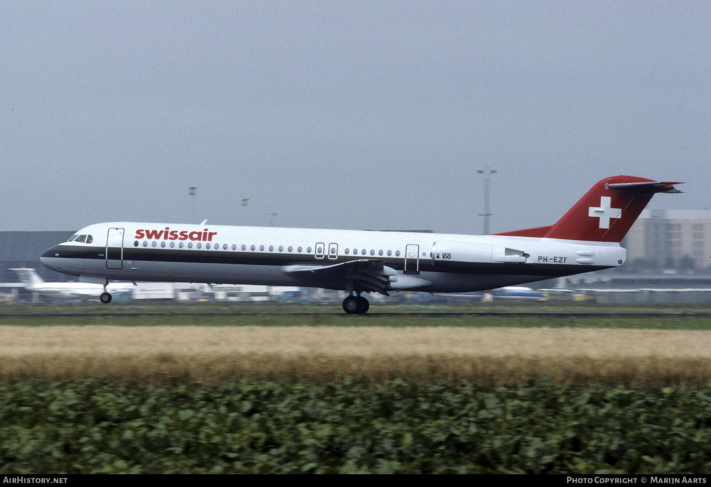 Aircraft Photo of PH-EZF | Fokker 100 (F28-0100) | Swissair | AirHistory.net #425775