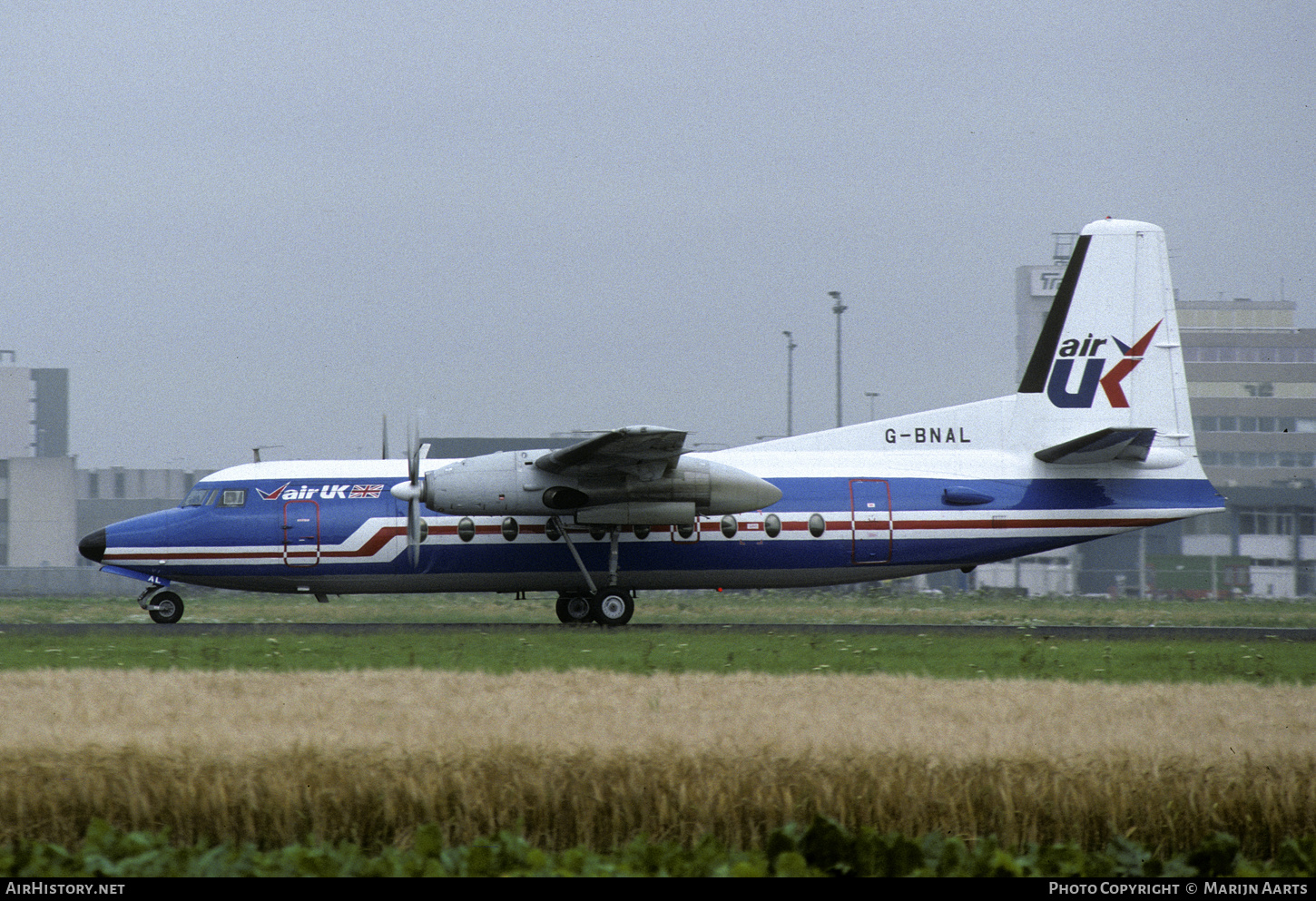 Aircraft Photo of G-BNAL | Fokker F27-600 Friendship | Air UK | AirHistory.net #425785