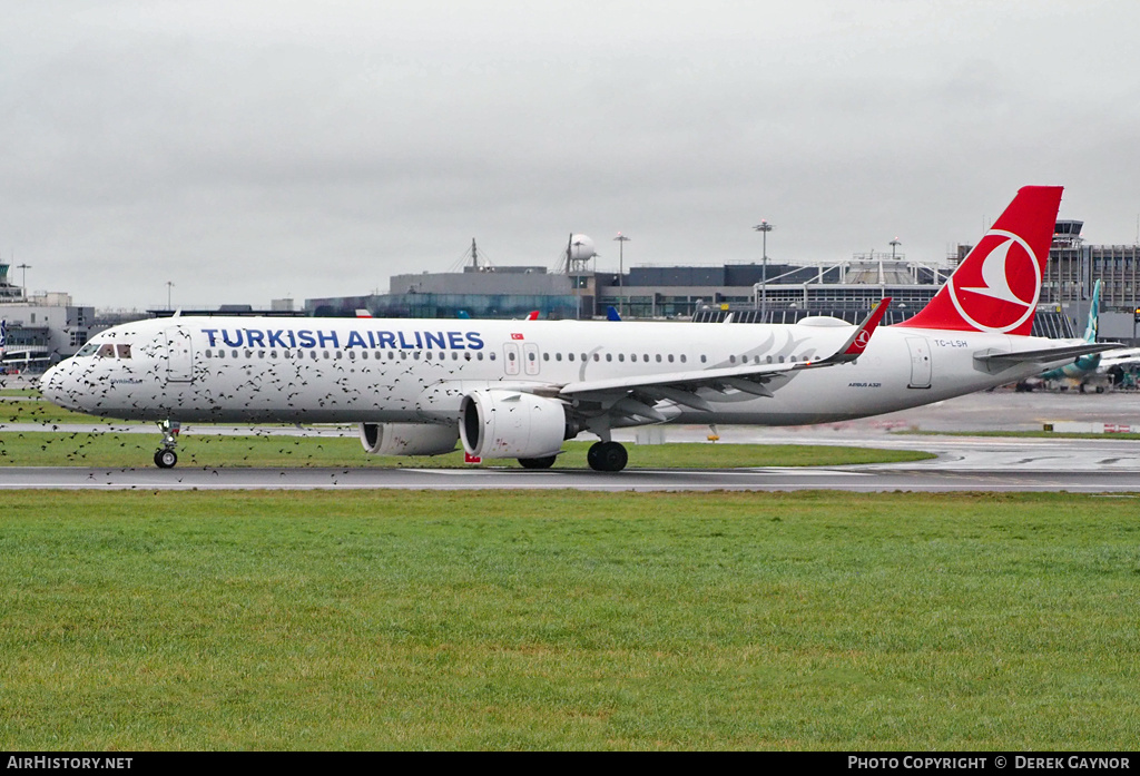 Aircraft Photo of TC-LSH | Airbus A321-271NX | Turkish Airlines | AirHistory.net #425789