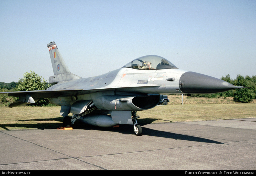 Aircraft Photo of FA-81 | General Dynamics F-16AM Fighting Falcon | Belgium - Air Force | AirHistory.net #425796