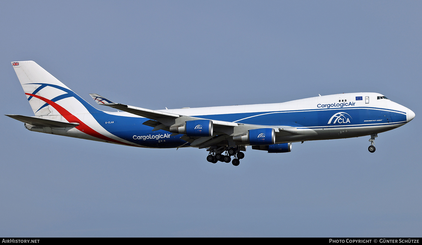 Aircraft Photo of G-CLAA | Boeing 747-446F/SCD | CargoLogicAir | AirHistory.net #425803