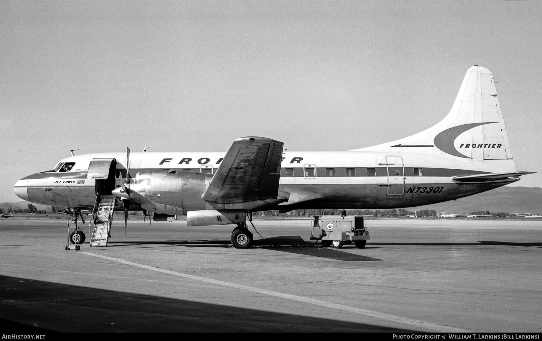 Aircraft Photo of N73301 | Convair 580 | Frontier Airlines | AirHistory.net #425816