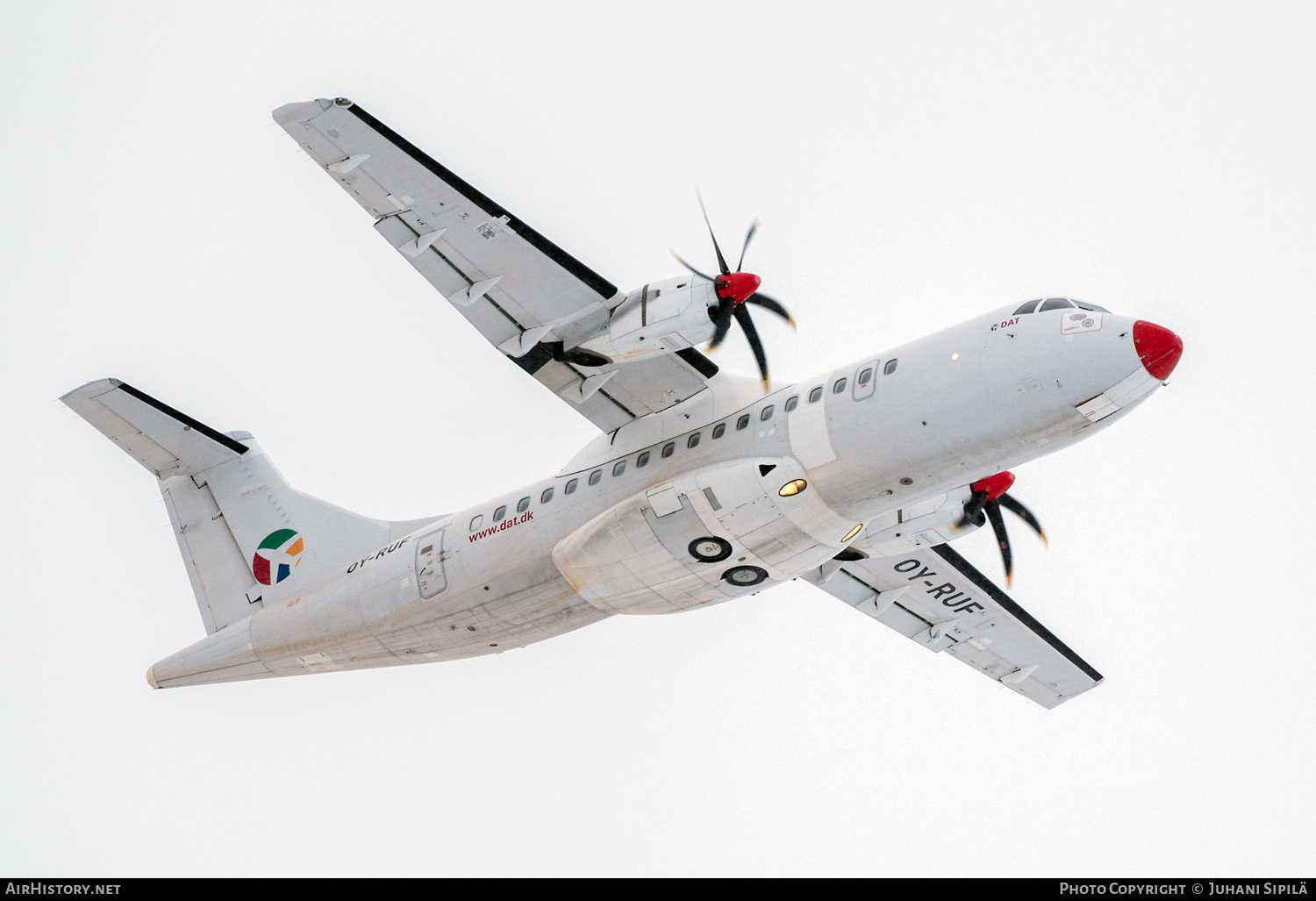 Aircraft Photo of OY-RUF | ATR ATR-42-500 | Danish Air Transport - DAT | AirHistory.net #425833