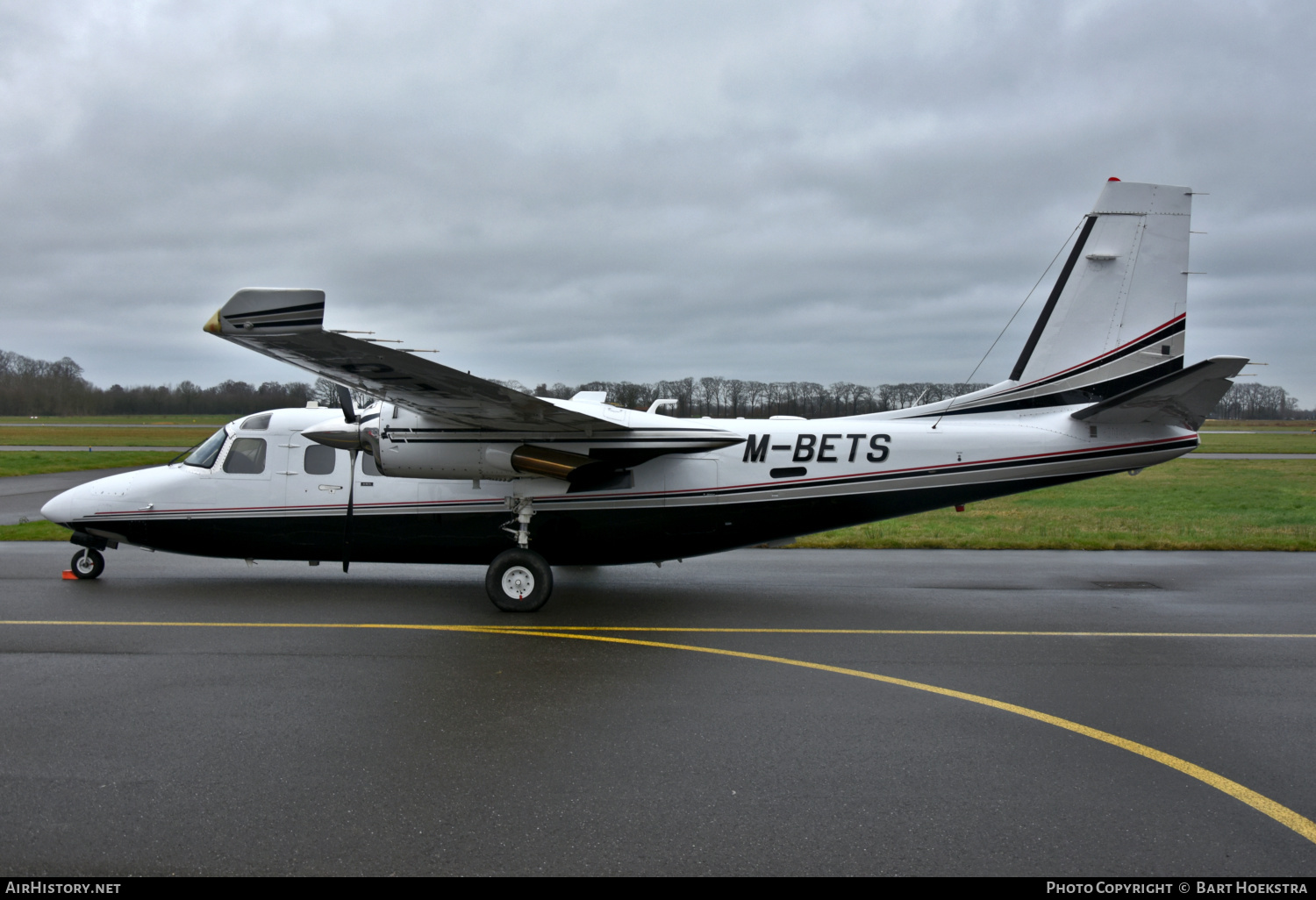 Aircraft Photo of M-BETS | Gulfstream American 695A Jetprop 1000 | AirHistory.net #425834