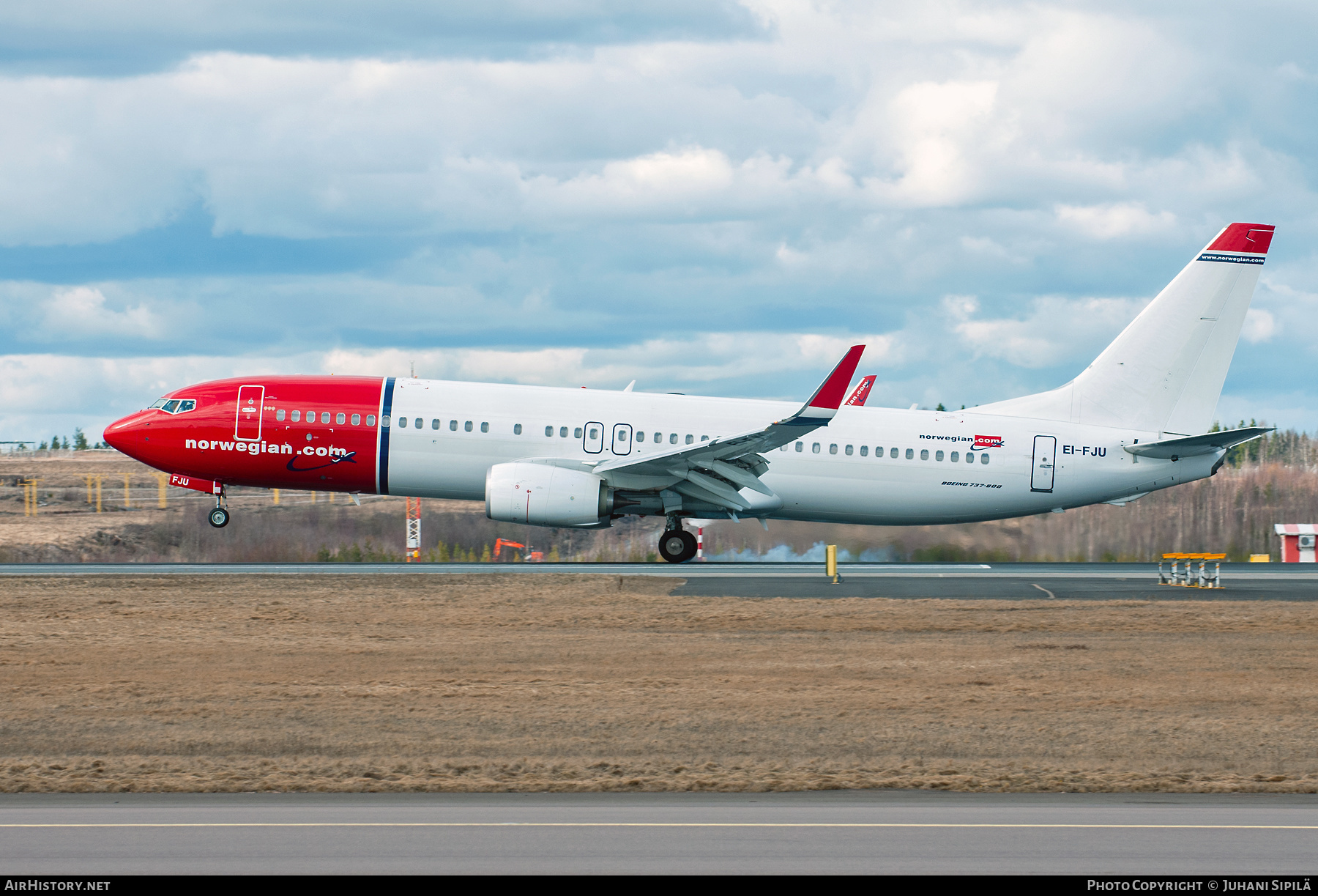 Aircraft Photo of EI-FJU | Boeing 737-8JP | Norwegian | AirHistory.net #425845