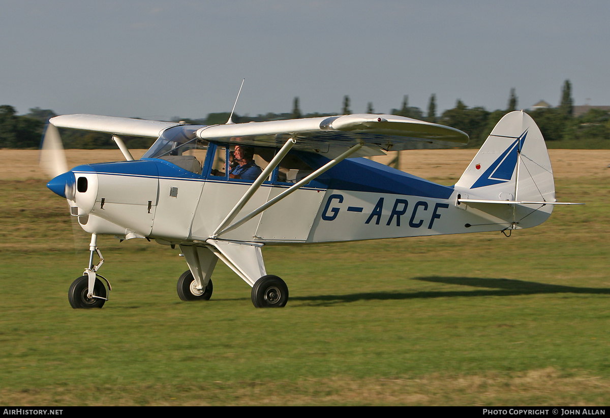 Aircraft Photo of G-ARCF | Piper PA-22-150 Tri-Pacer | AirHistory.net #425846