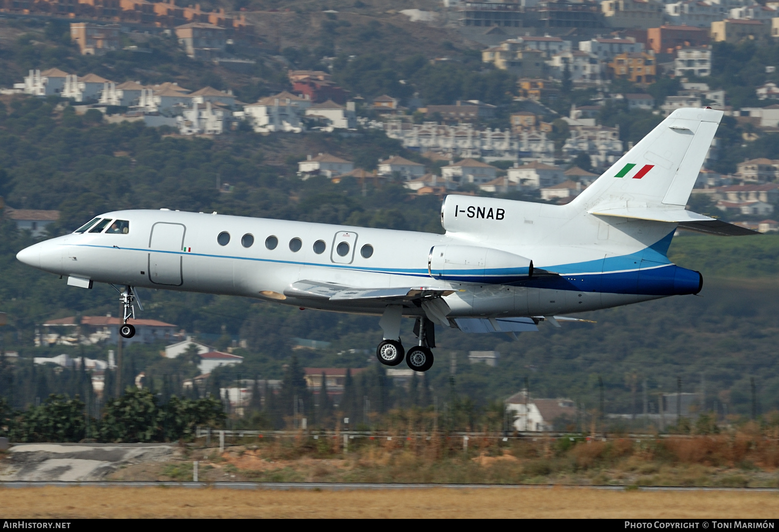 Aircraft Photo of I-SNAB | Dassault Falcon 50 | AirHistory.net #425855