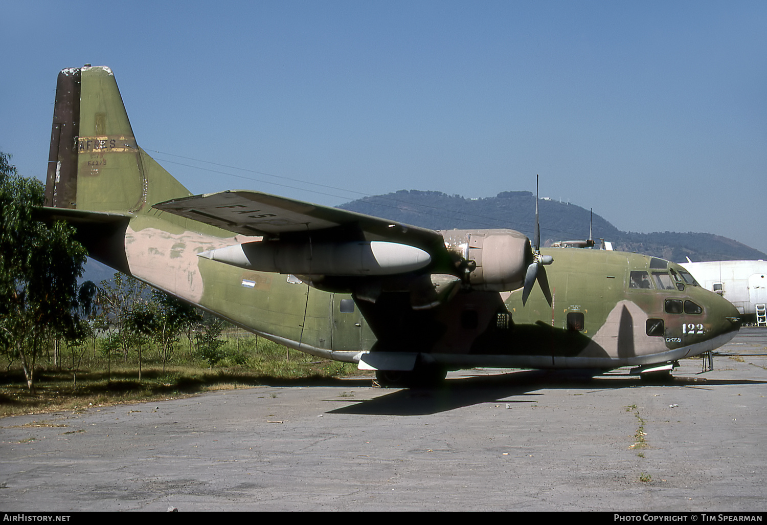 Aircraft Photo of 122 / 64375 | Fairchild C-123K Provider | El Salvador - Air Force | AirHistory.net #425867