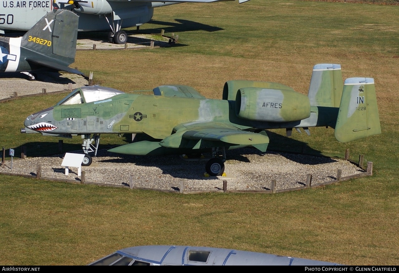 Aircraft Photo of 77-0228 / AF77-228 | Fairchild A-10A Thunderbolt II | USA - Air Force | AirHistory.net #425874