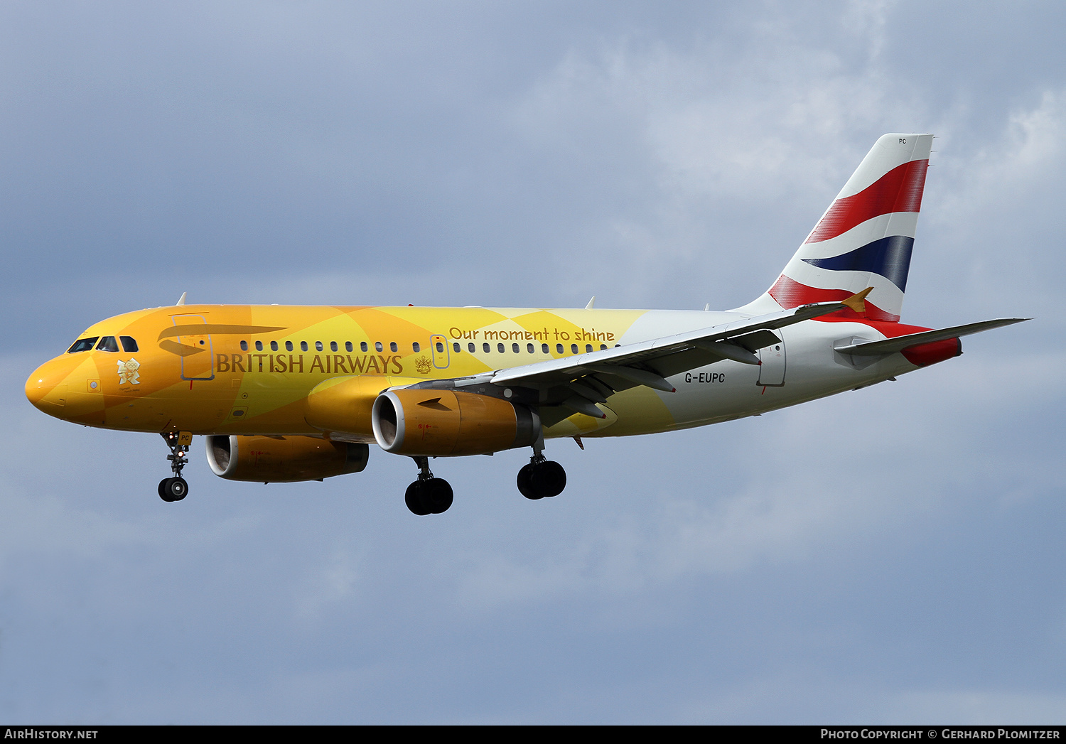Aircraft Photo of G-EUPC | Airbus A319-131 | British Airways | AirHistory.net #425891