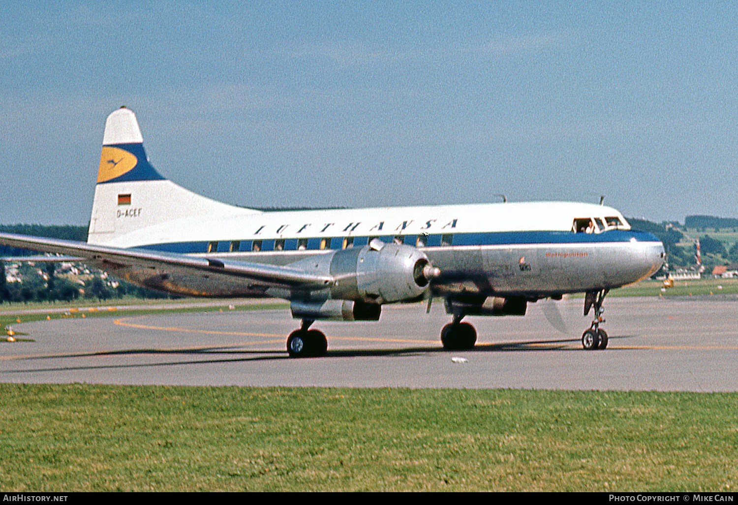 Aircraft Photo of D-ACEF | Convair 340-68 | Lufthansa | AirHistory.net #425901