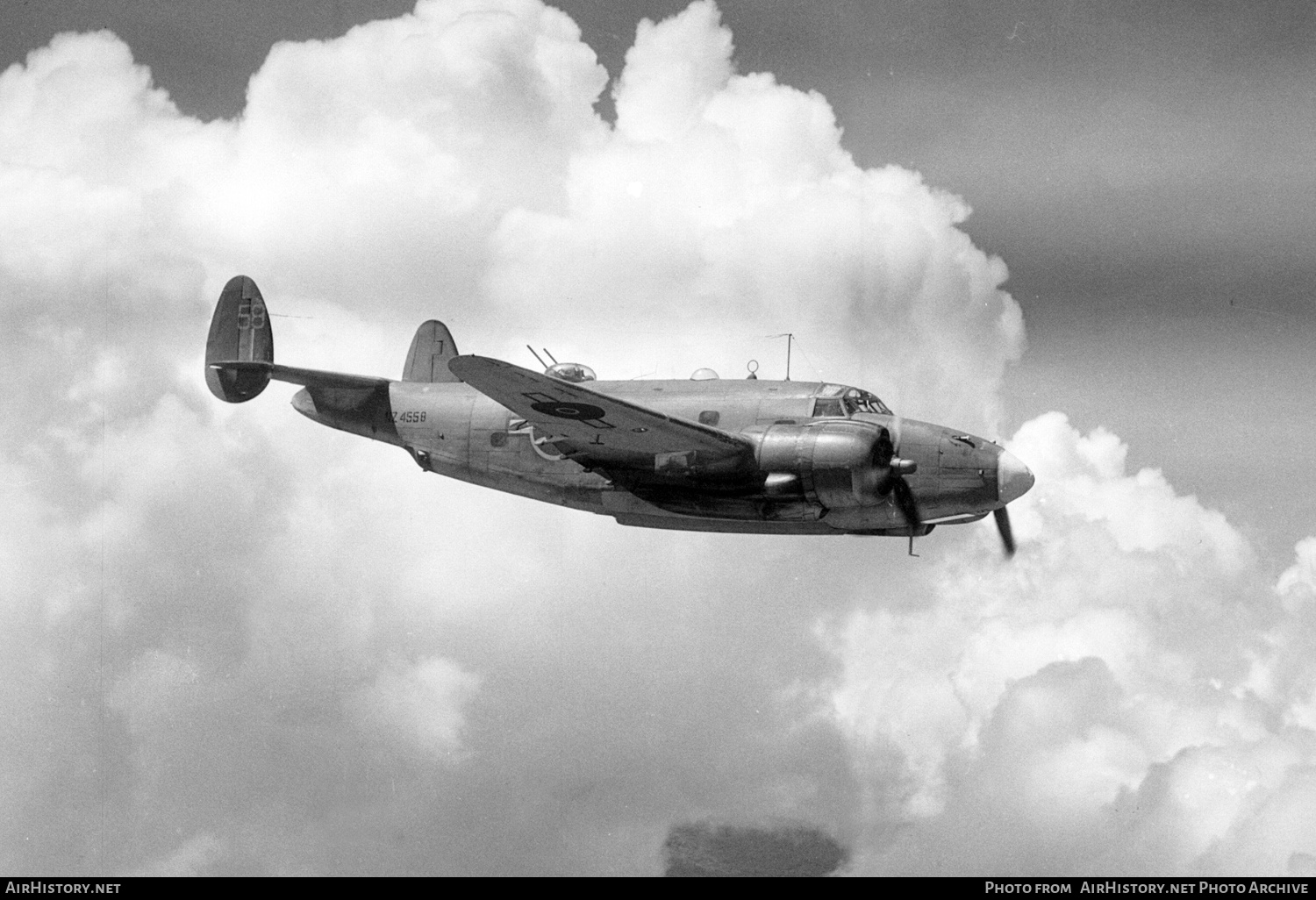 Aircraft Photo of NZ4558 | Lockheed PV-1 Ventura | New Zealand - Air Force | AirHistory.net #425911