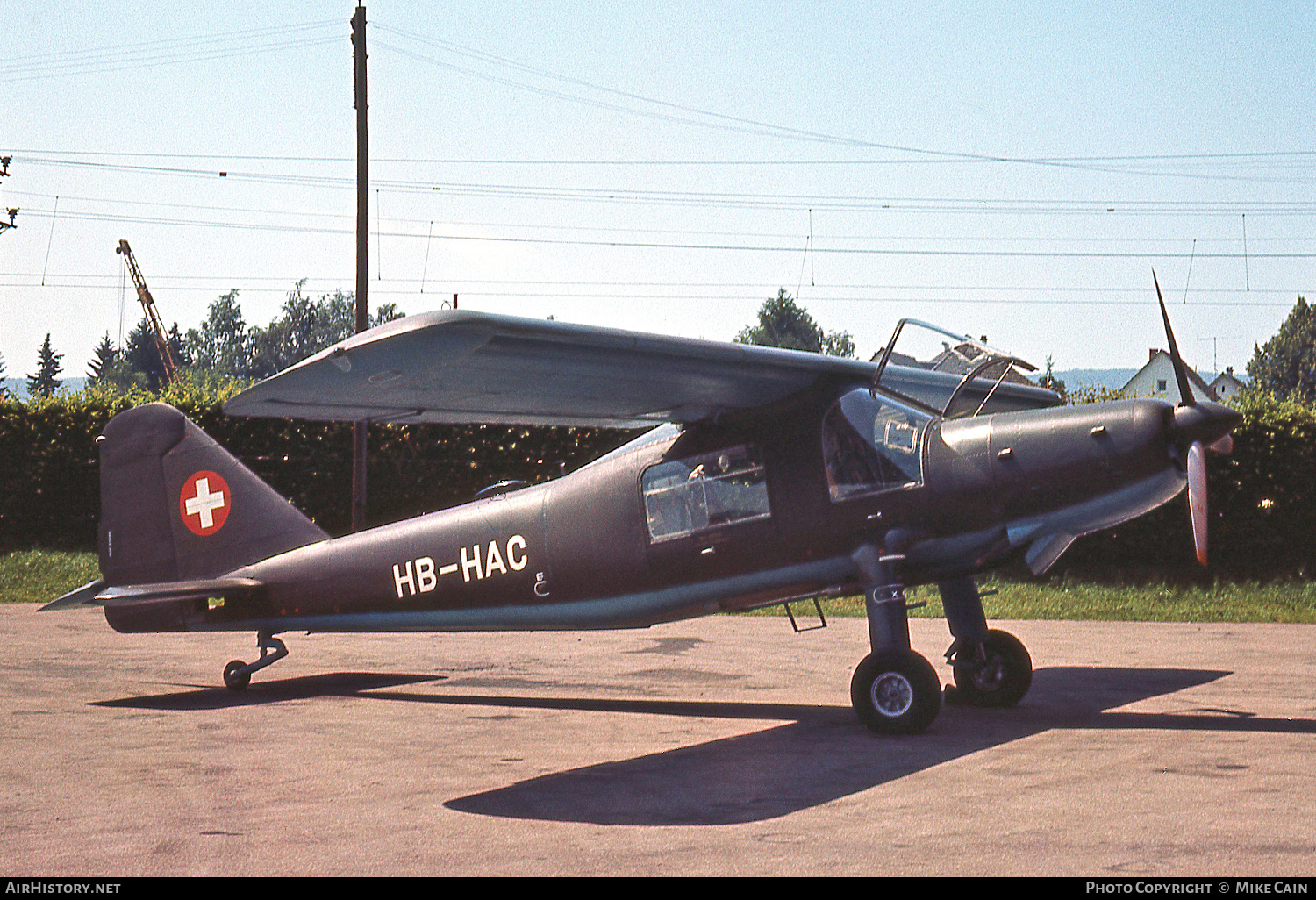 Aircraft Photo of HB-HAC | Dornier Do-27H-2 | Switzerland - Air Force | AirHistory.net #425933