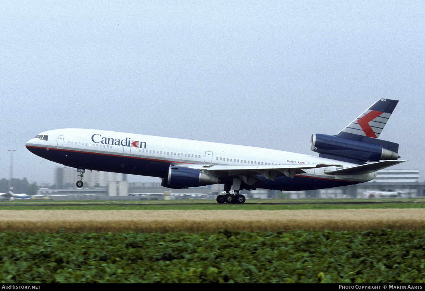 Aircraft Photo of C-GFHX | McDonnell Douglas DC-10-30 | Canadian Airlines | AirHistory.net #425950