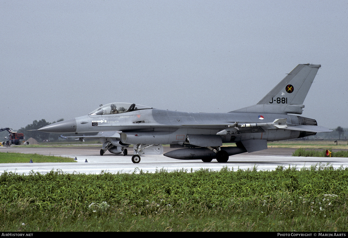 Aircraft Photo of J-881 | General Dynamics F-16A Fighting Falcon | Netherlands - Air Force | AirHistory.net #425957