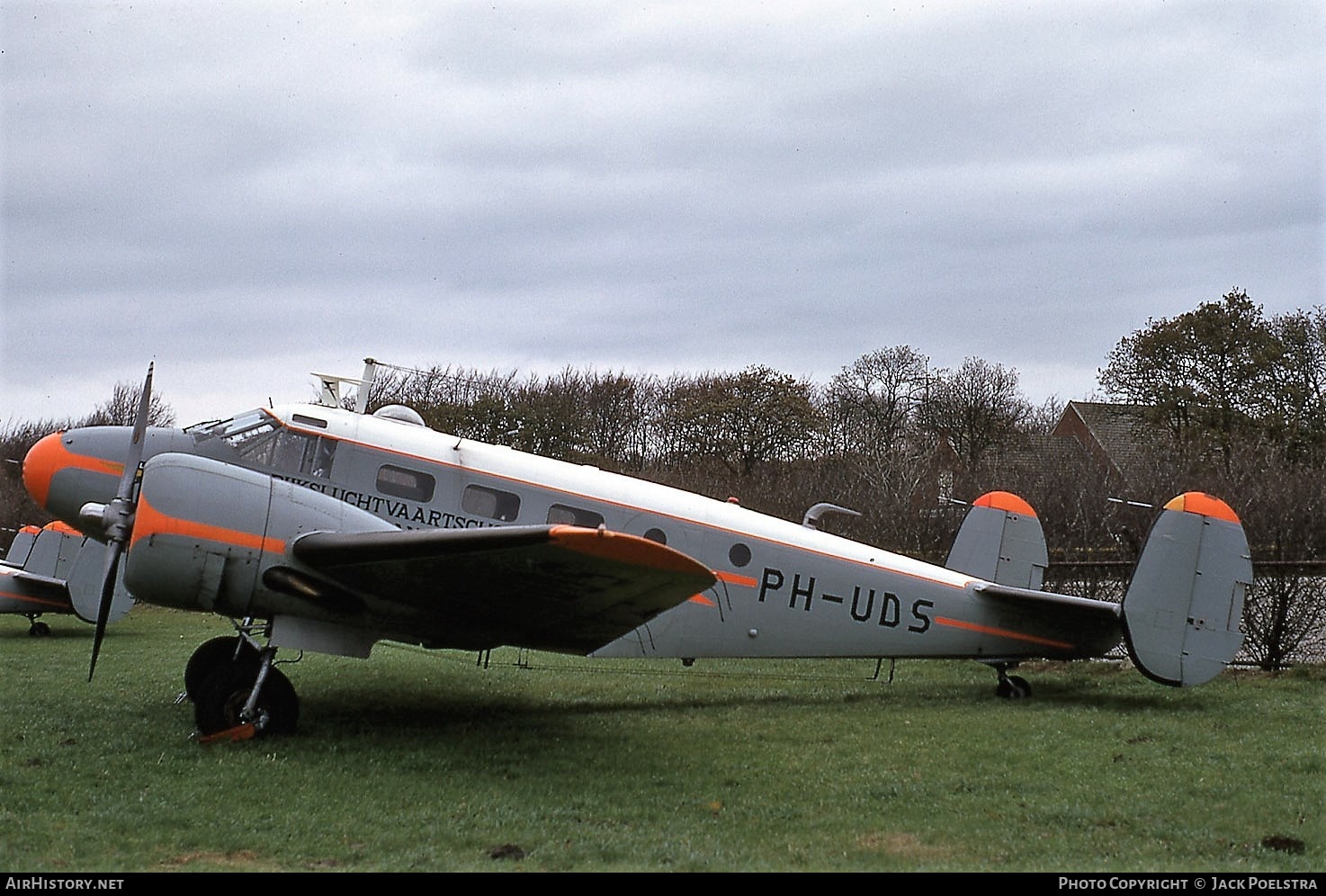Aircraft Photo of PH-UDS | Beech D18S | Rijksluchtvaartschool - RLS | AirHistory.net #425990