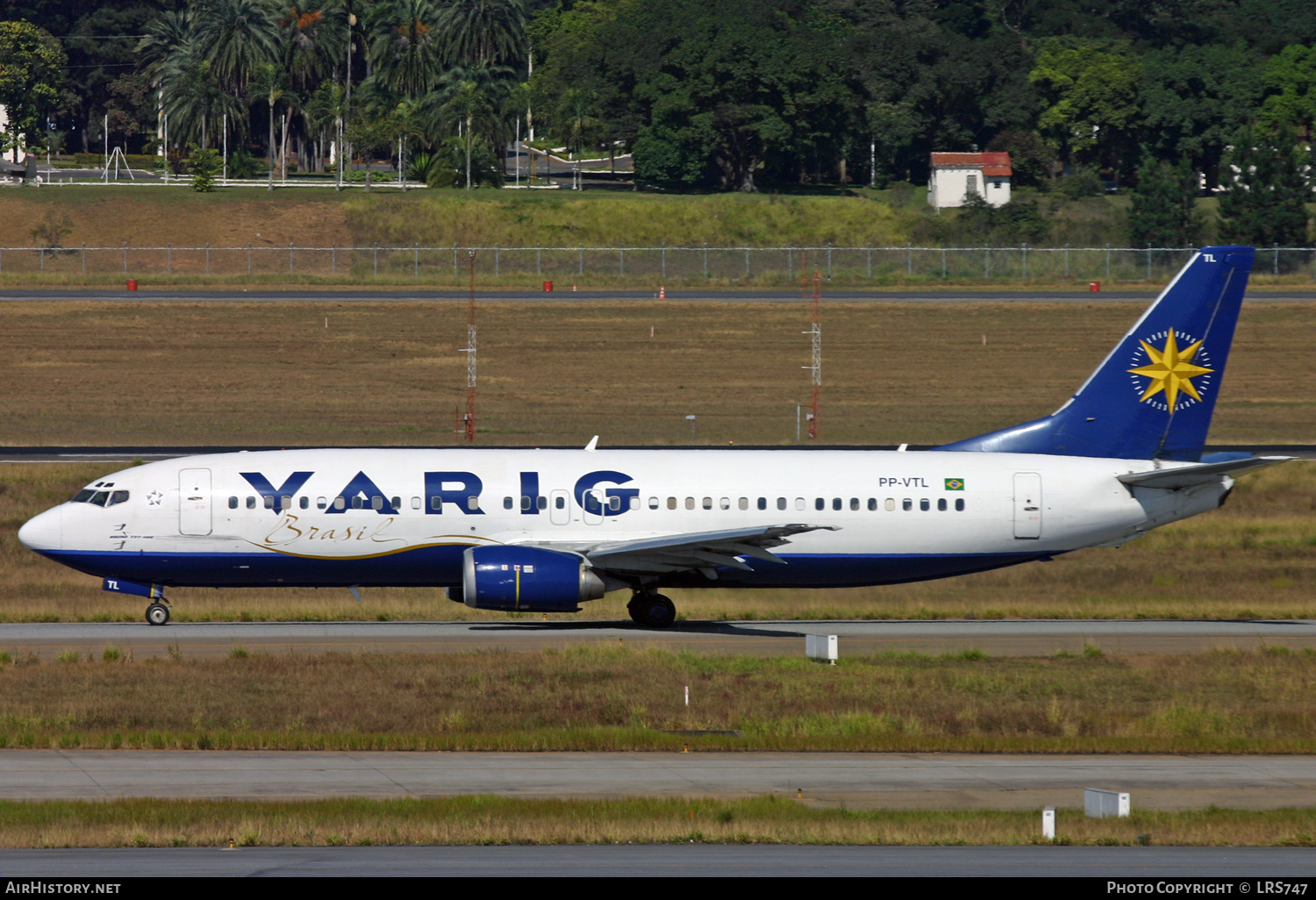 Aircraft Photo of PP-VTL | Boeing 737-4S3 | Varig | AirHistory.net #425996