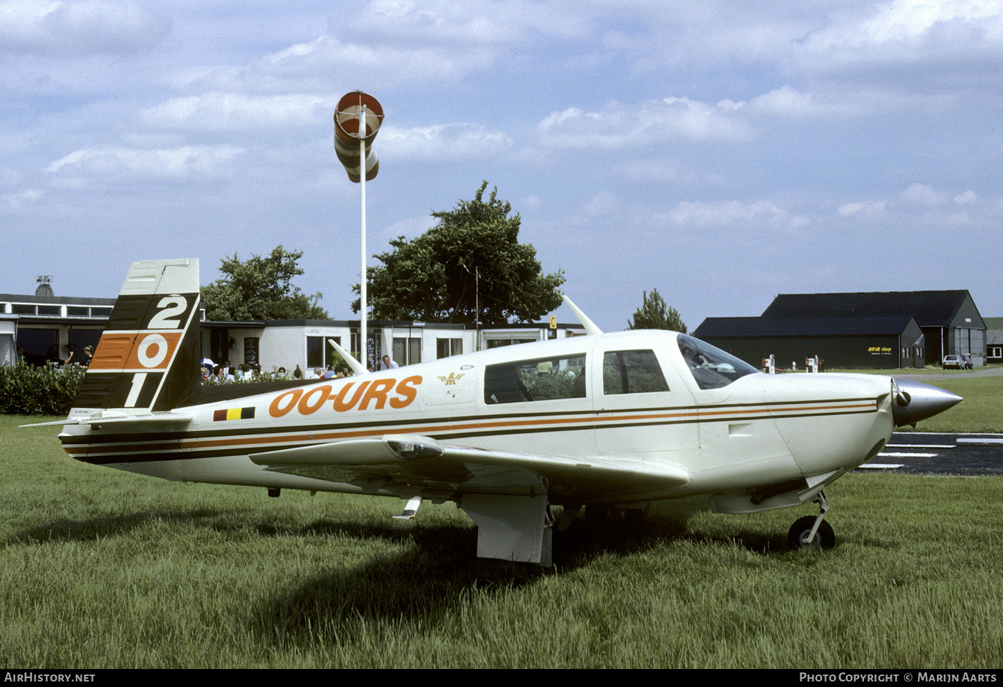 Aircraft Photo of OO-URS | Mooney M-20J 201 | AirHistory.net #425997