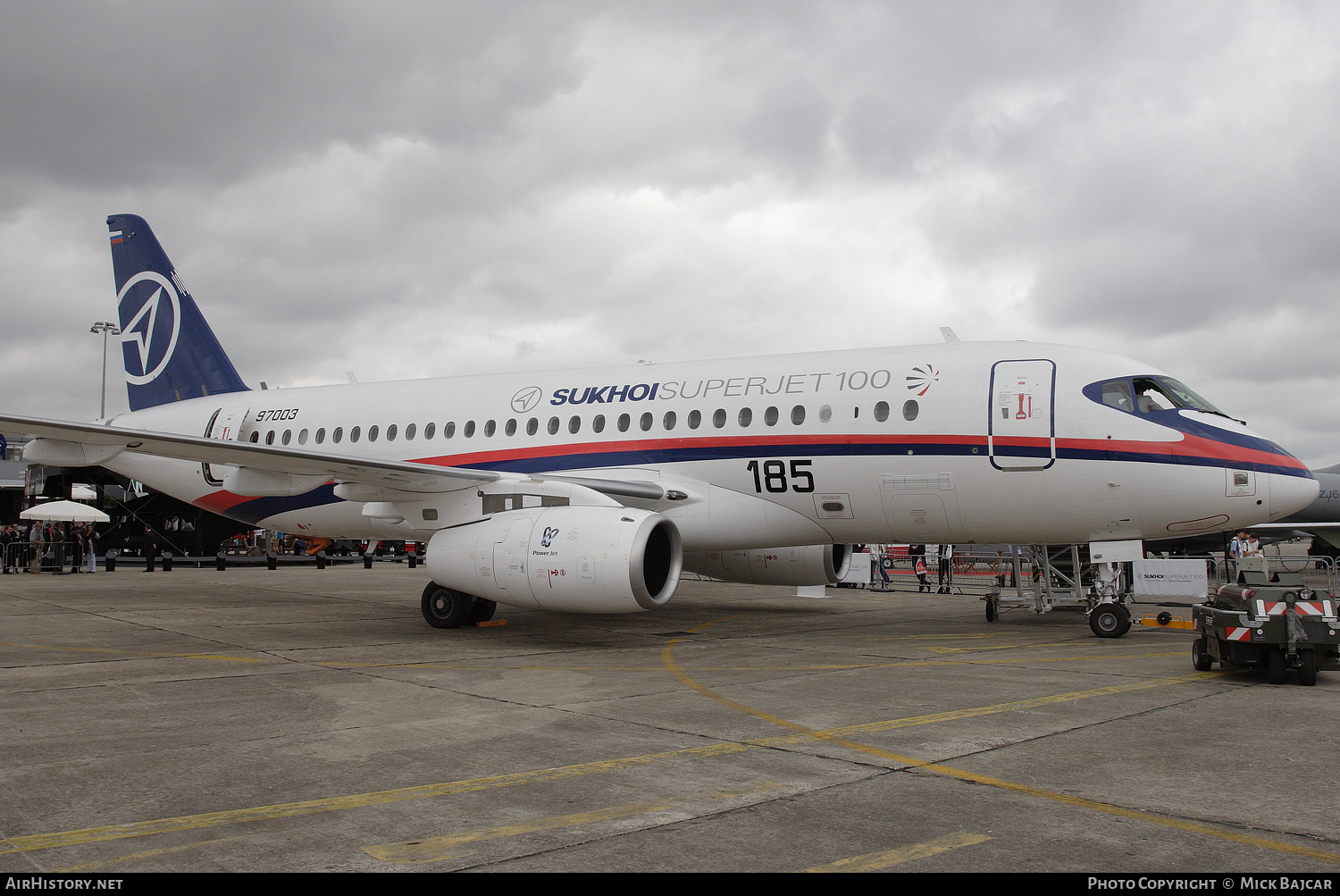 Aircraft Photo of 97003 | Sukhoi SSJ-100-95B Superjet 100 (RRJ-95B) | Sukhoi | AirHistory.net #426001