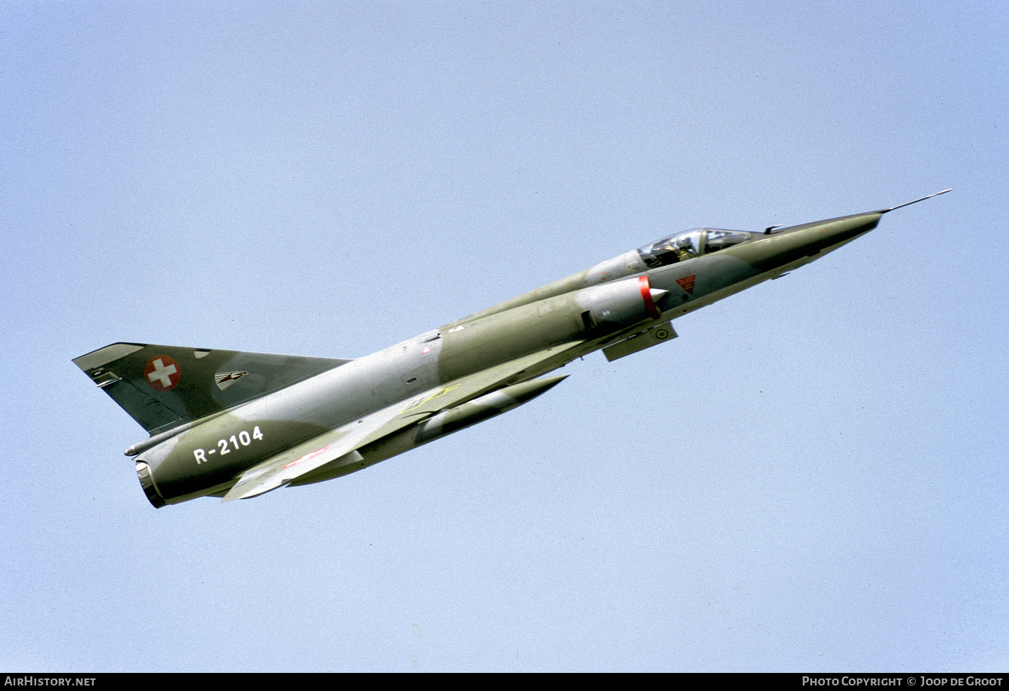 Aircraft Photo of R-2104 | Dassault Mirage IIIRS | Switzerland - Air Force | AirHistory.net #426020