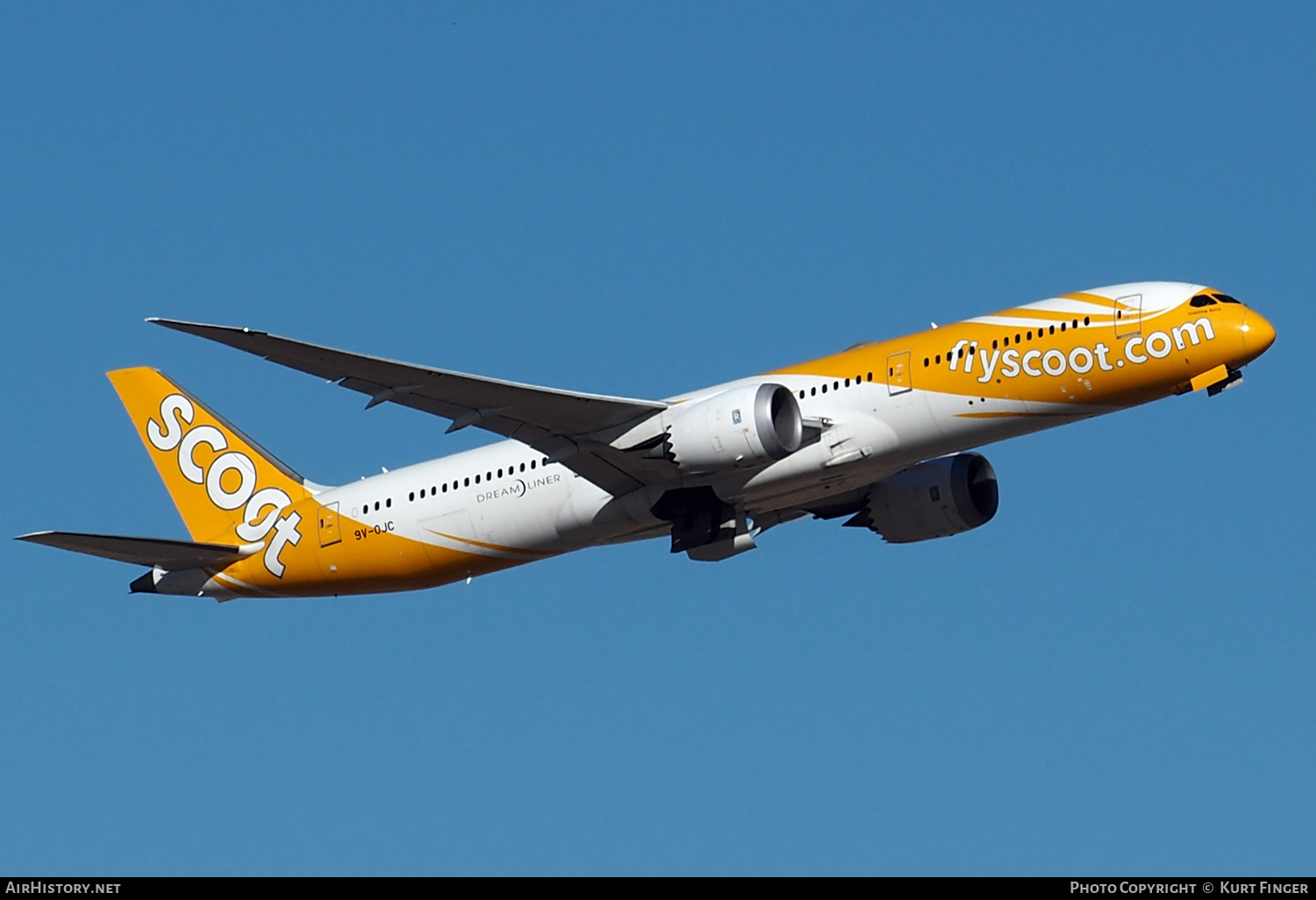 Aircraft Photo of 9V-OJC | Boeing 787-9 Dreamliner | Scoot | AirHistory.net #426032